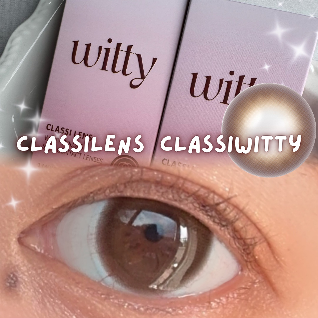 CLASSIWITTY MOCHA/Classilens/１ヶ月（１MONTH）カラコンを使ったクチコミ（1枚目）