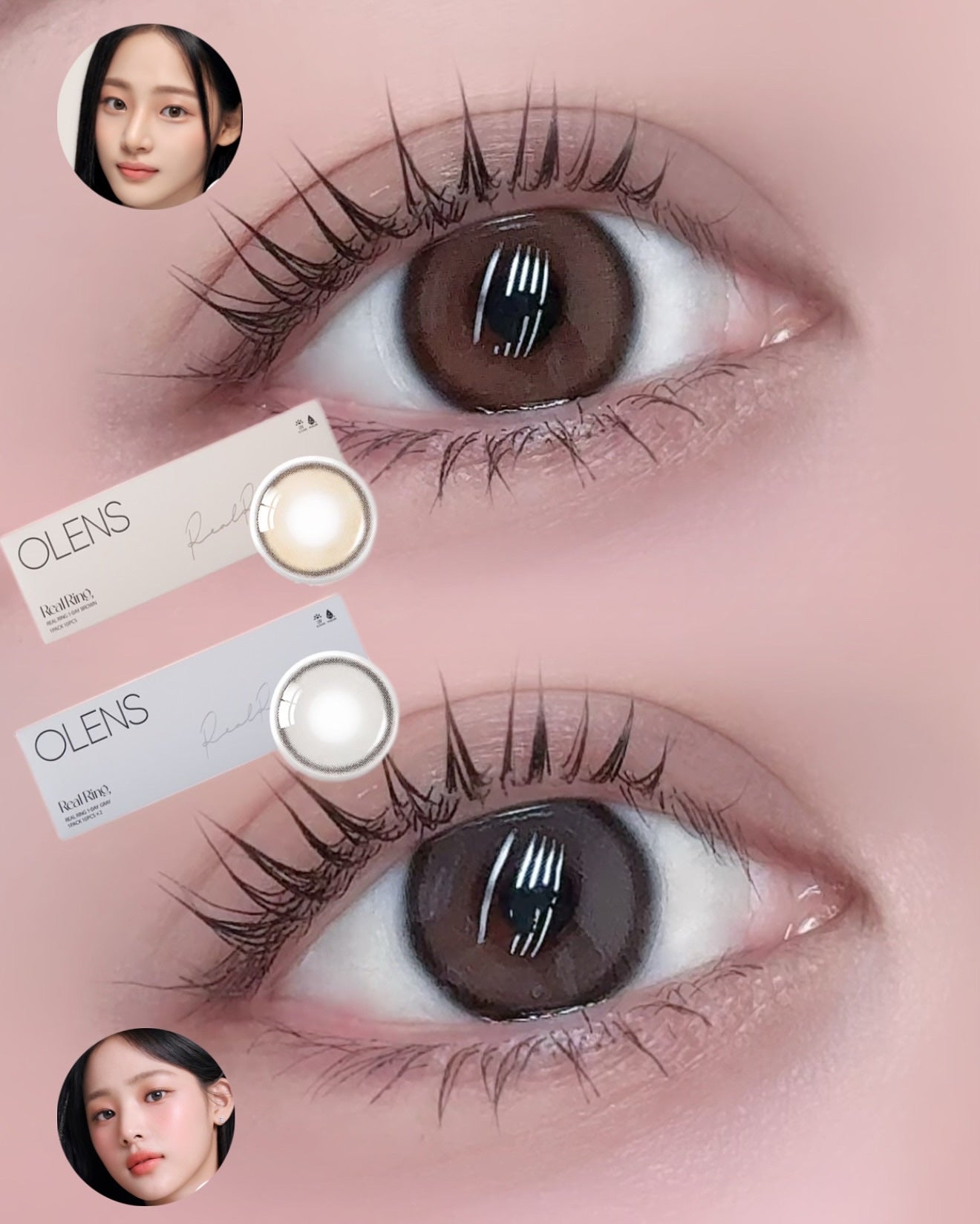 Real Ring 1day/OLENS/ワンデー(1DAY)カラコンを使ったクチコミ(6枚目)