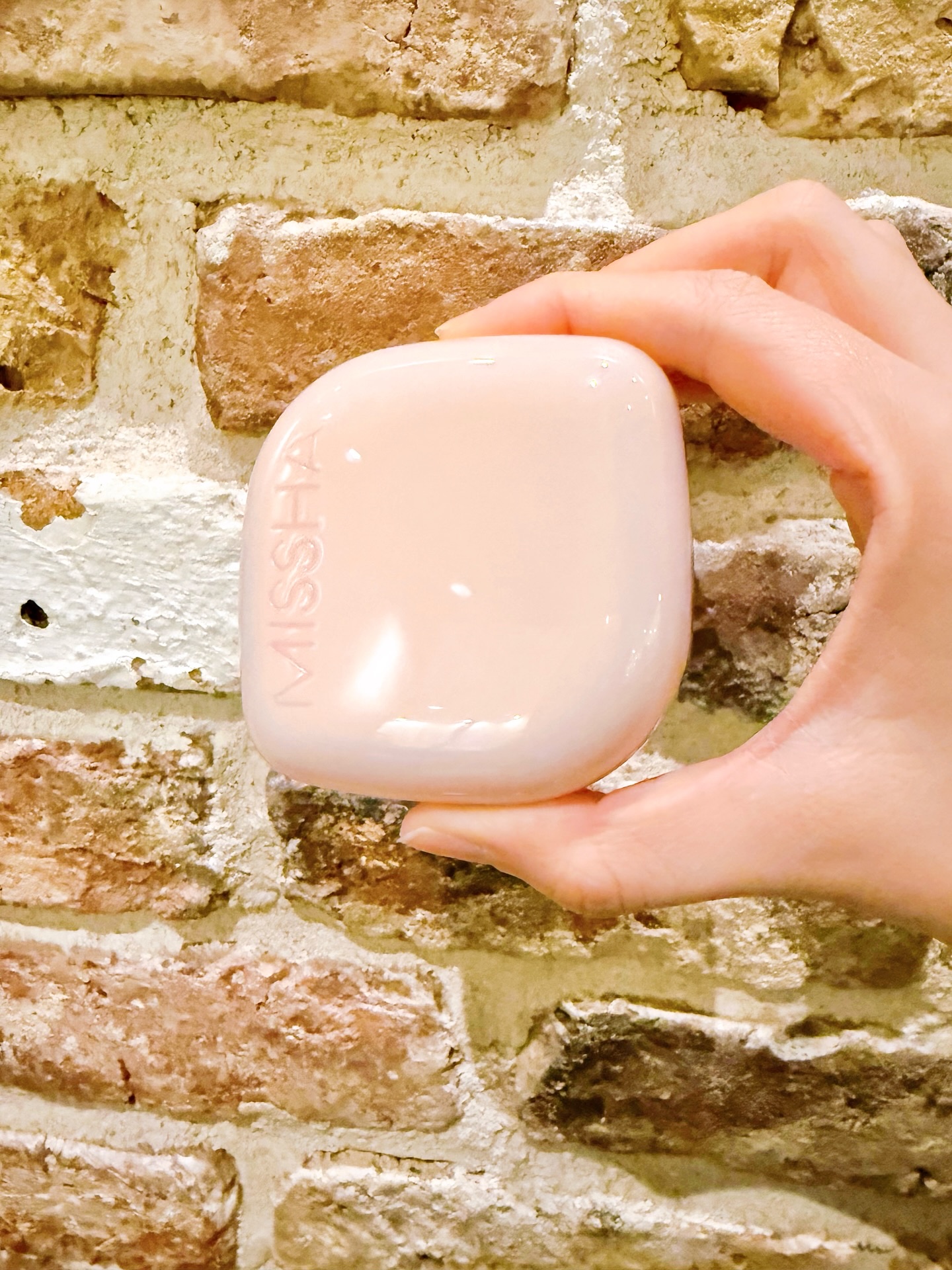 ミシャ グロウ クッション ファンデーション(ルミナスカバー)/MISSHA/クッションファンデーションを使ったクチコミ（3枚目）