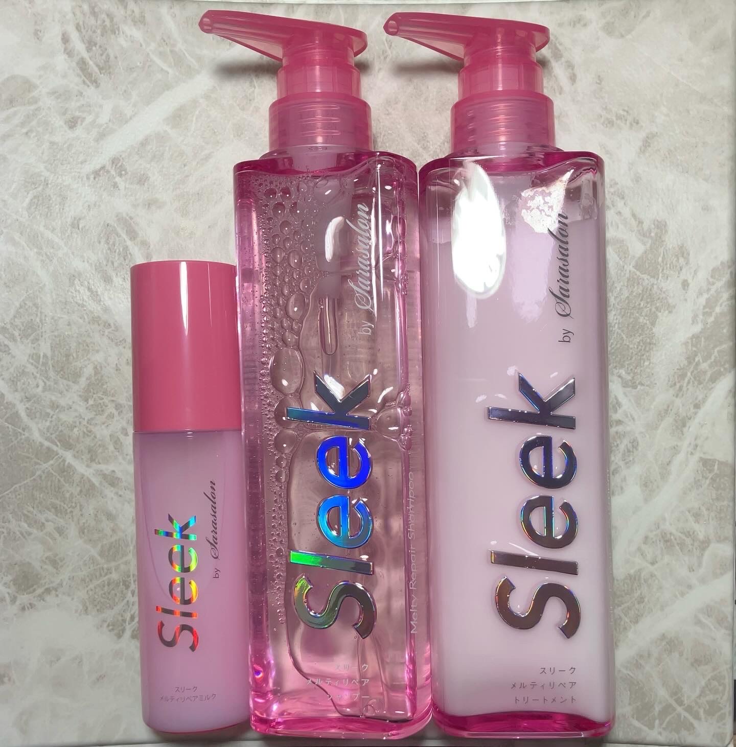 スリークバイサラサロン メルティリペア シャンプー/トリートメント/スリーク by サラサロン/市販シャンプーを使ったクチコミ（1枚目）