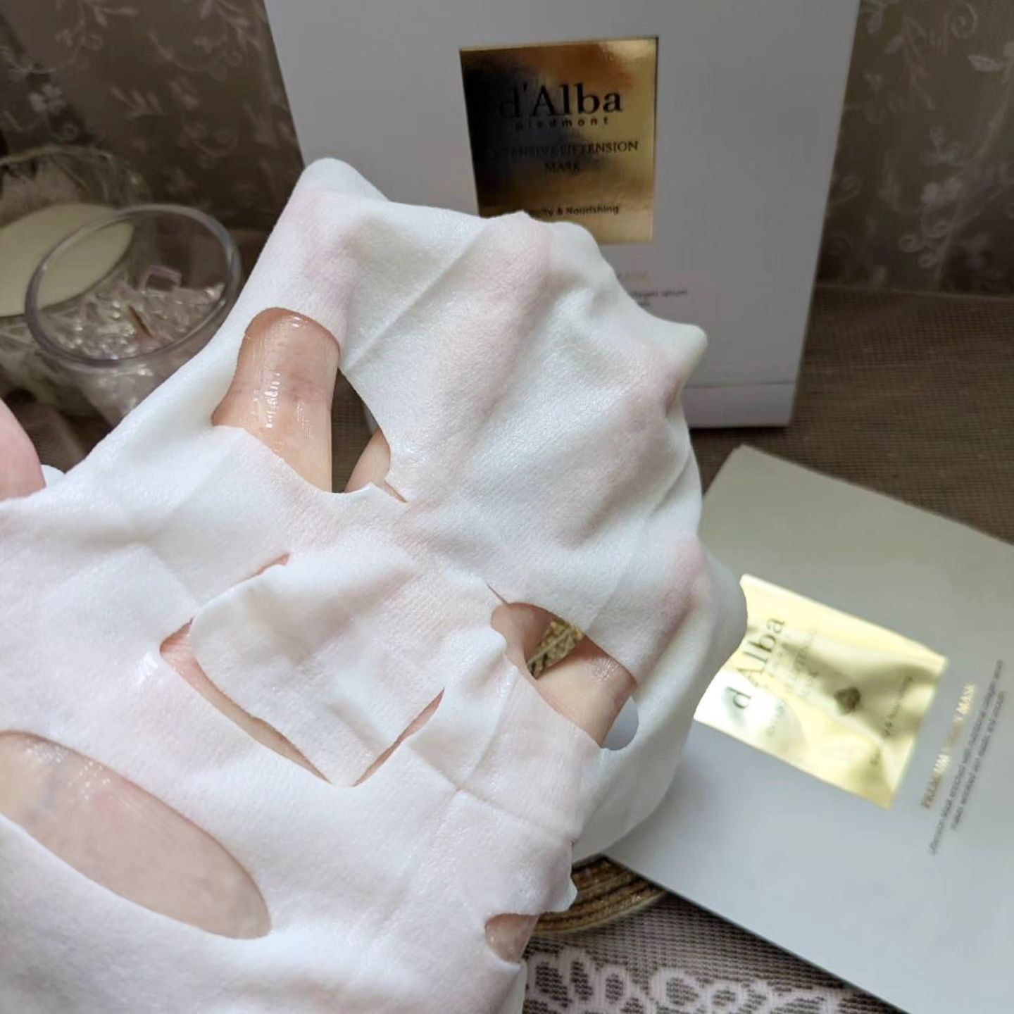 インテンシブリフテンションマスク 1枚/ダルバ/シートマスク・パックを使ったクチコミ（2枚目）