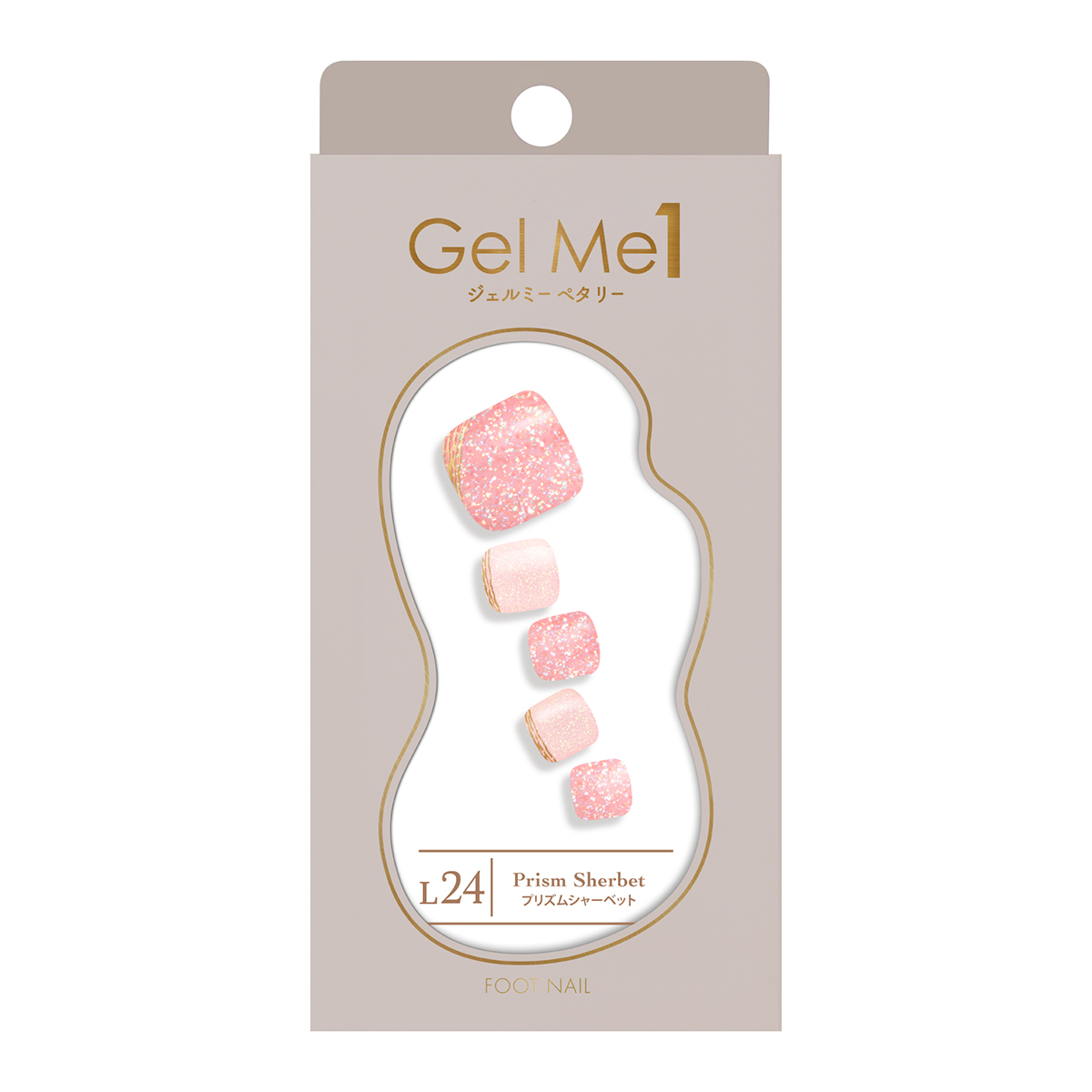 ジェルミーペタリー フット  L24 Prism Sherbet（プリズムシャーベット）