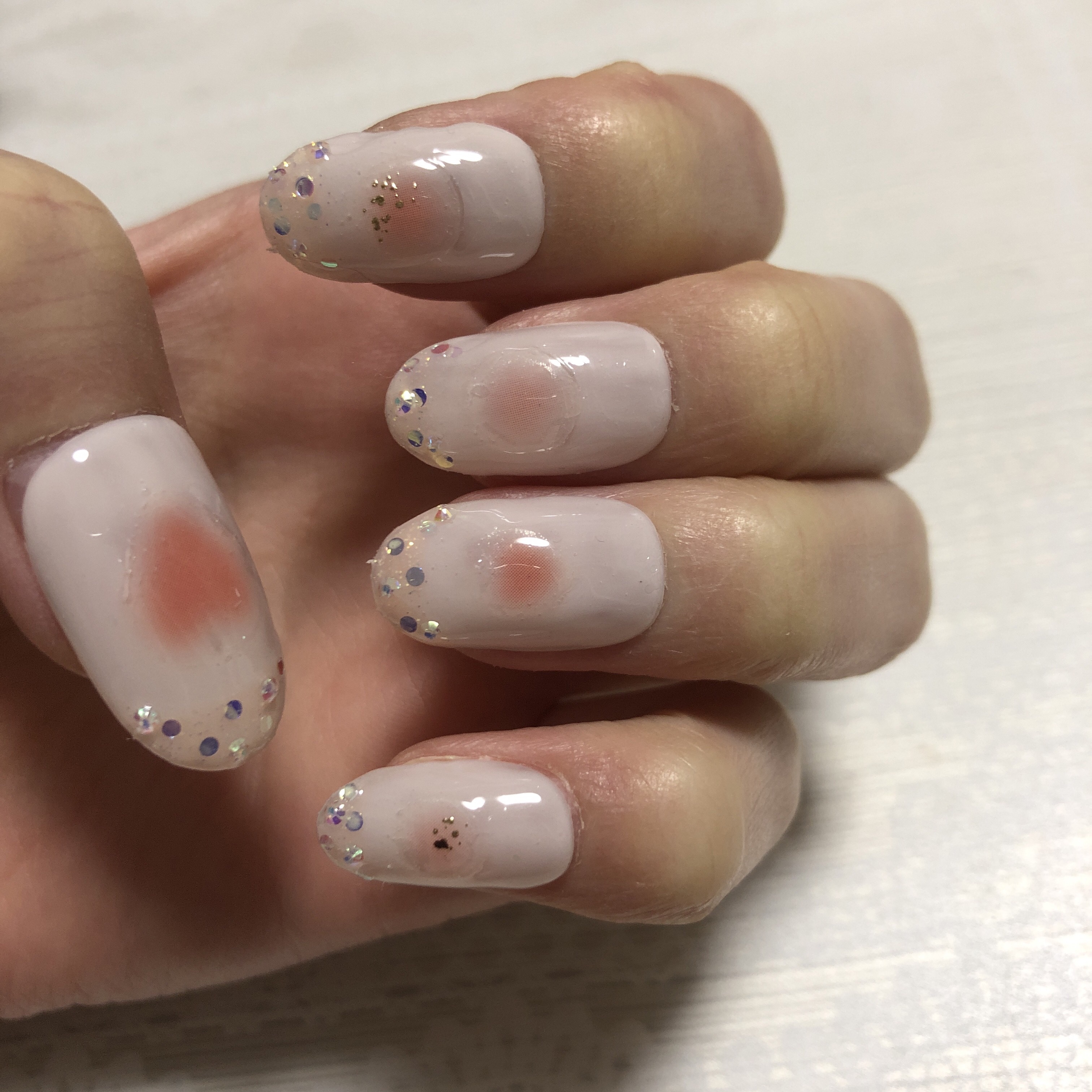 ジェルネイル（ライト対応）/セリア/ジェルネイルを使ったクチコミ（2枚目）