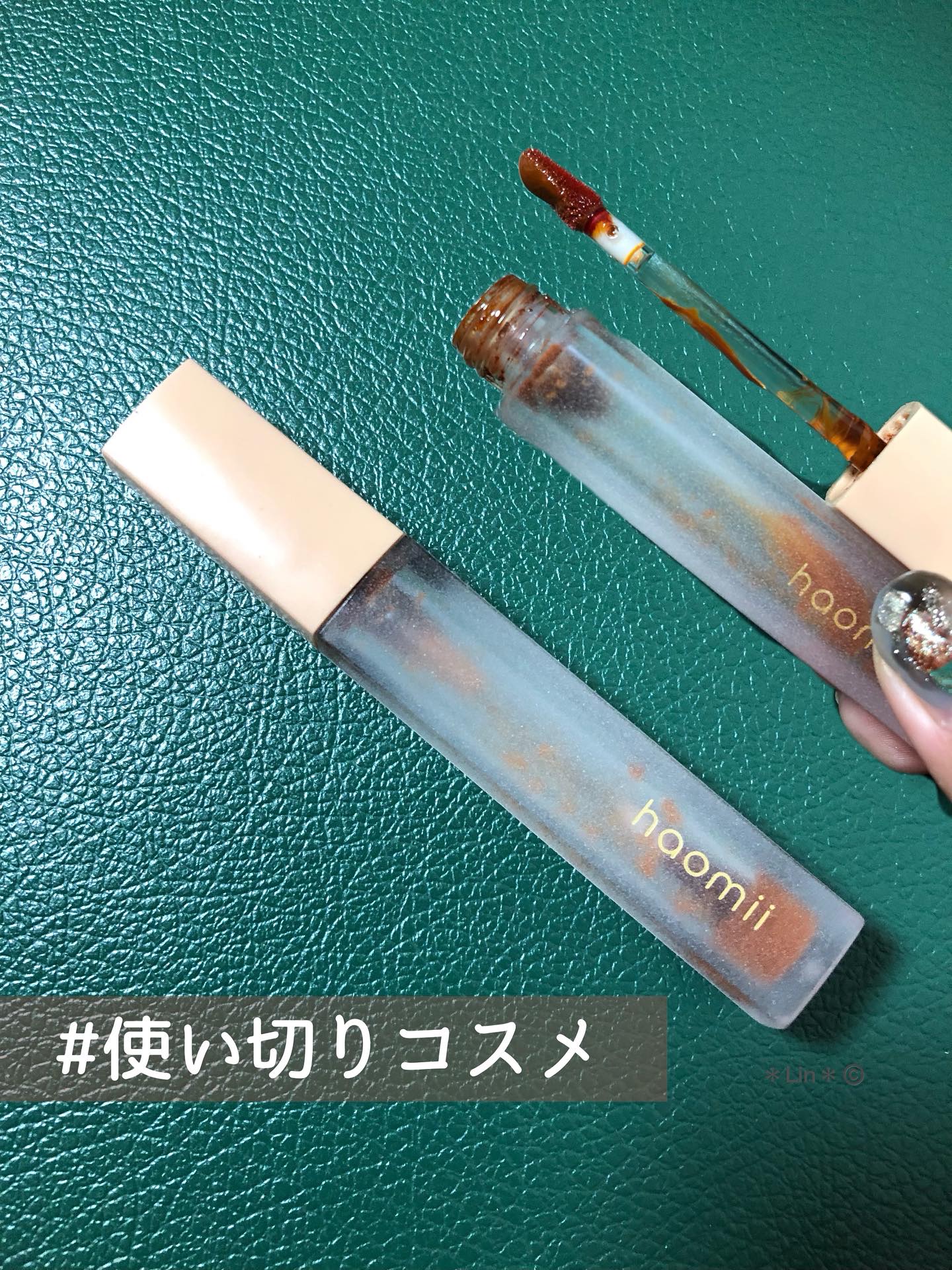 Melty flower lip tint/haomii/口紅を使ったクチコミ（1枚目）