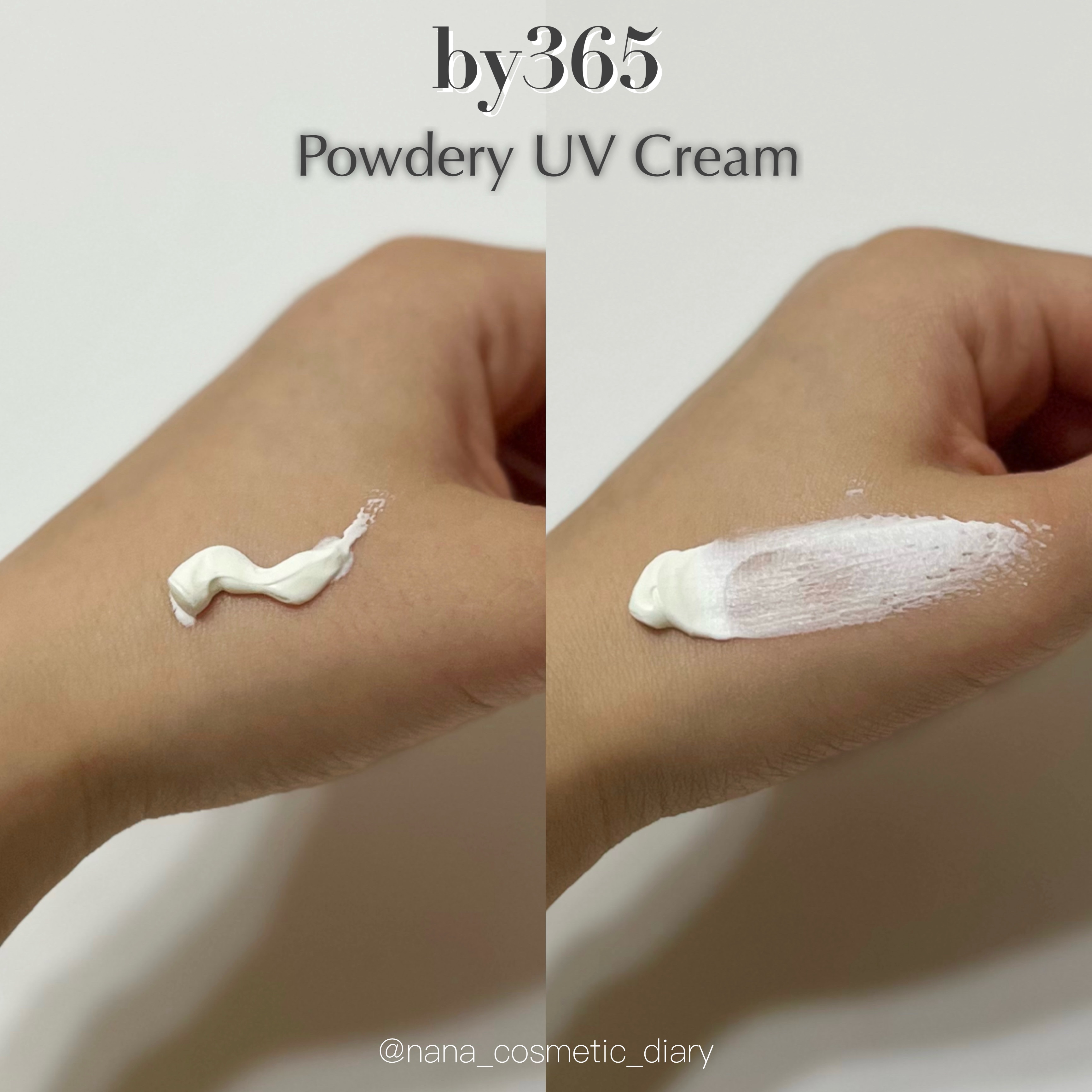 by365 パウダリーUVクリーム トーンアップ/ナリスアップ/日焼け止め・UVケアを使ったクチコミ（3枚目）