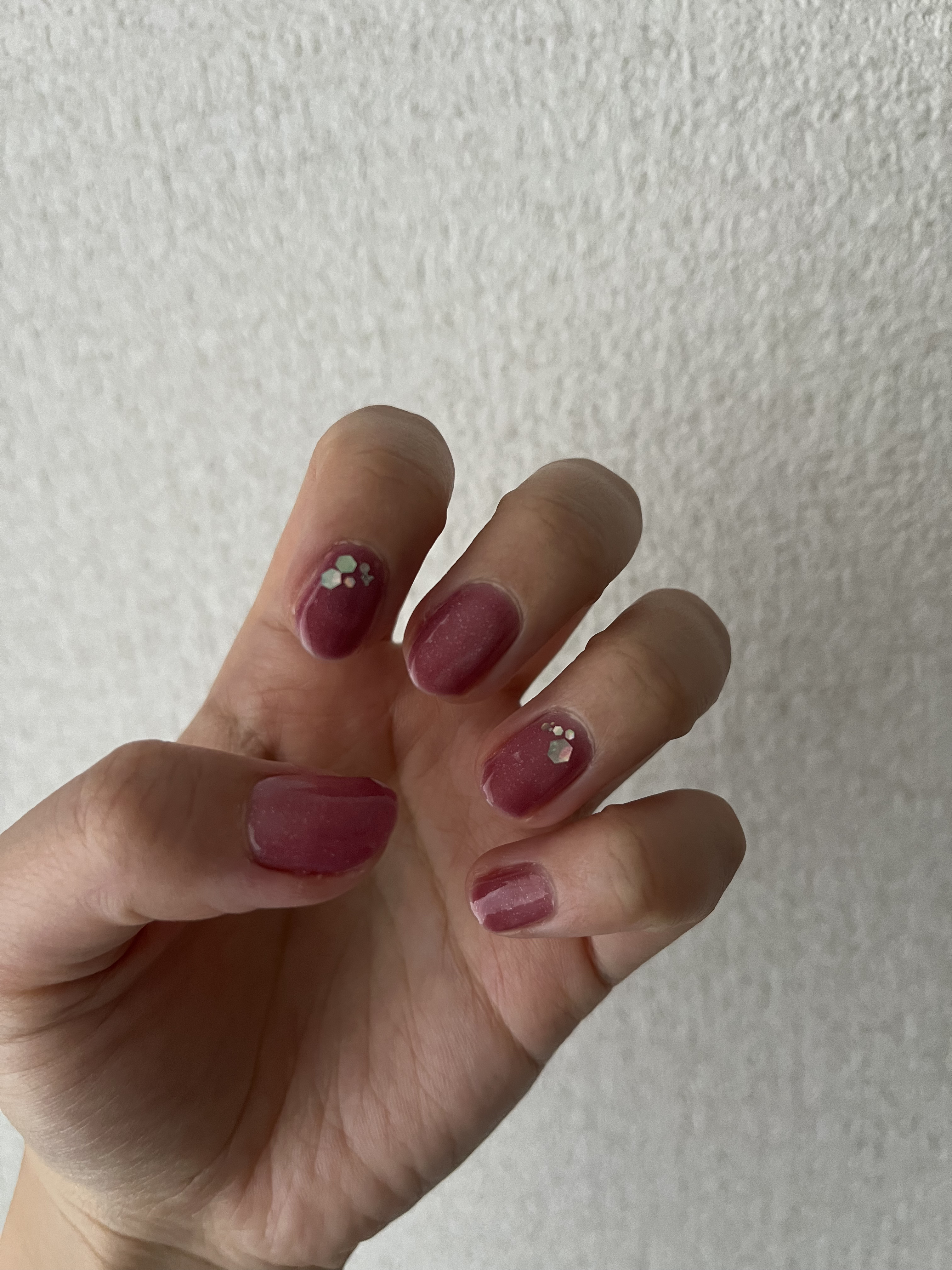 ジェルネイル（ライト対応）/セリア/ジェルネイルを使ったクチコミ（3枚目）