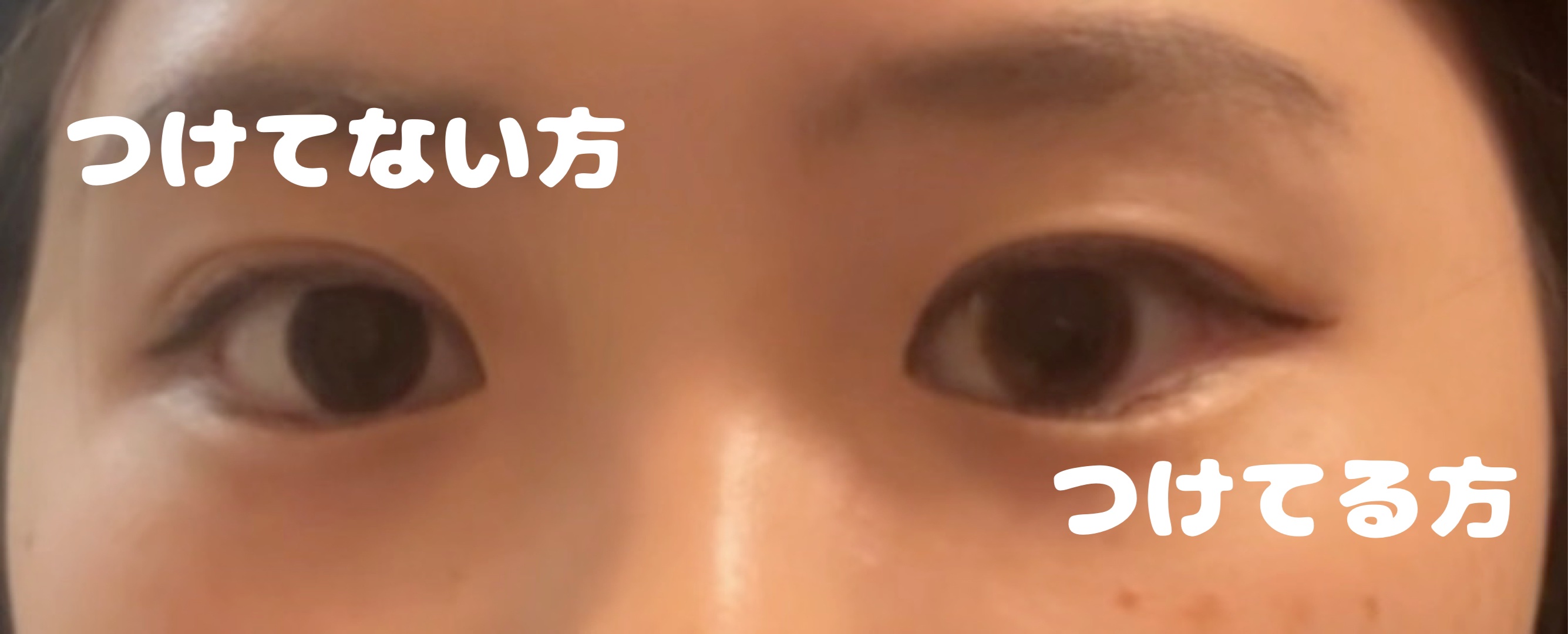 Chu's me monthly シフォンブラウン/Chu's me/１ヶ月（１MONTH）カラコンを使ったクチコミ（2枚目）