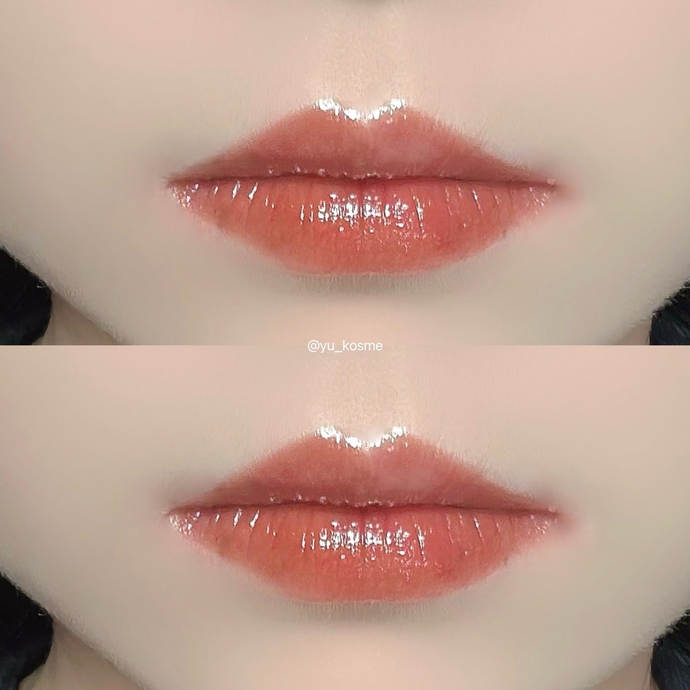 ムードインハンサーウォーターリキッドグロウ/hince/口紅を使ったクチコミ(3枚目)