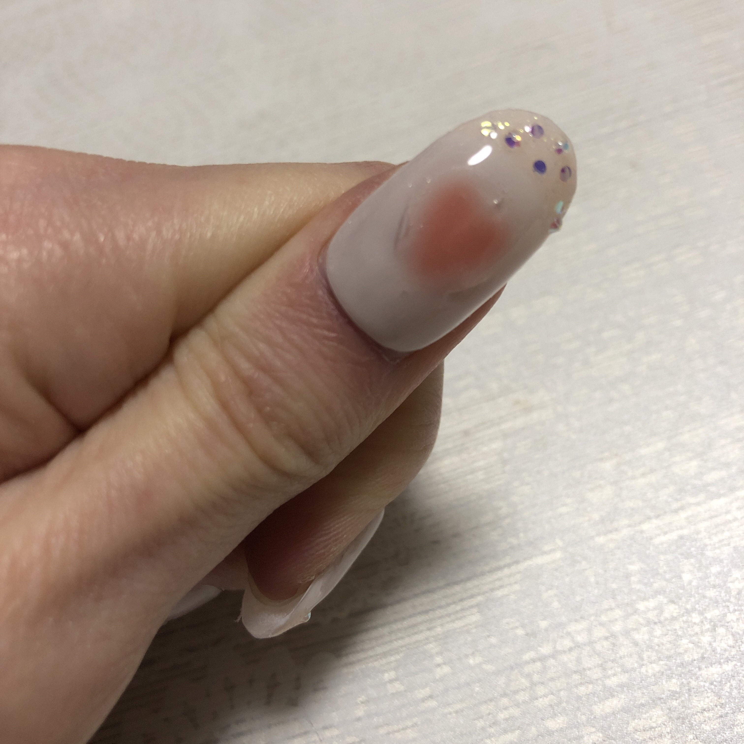 ジェルネイル（ライト対応）/セリア/ジェルネイルを使ったクチコミ（3枚目）