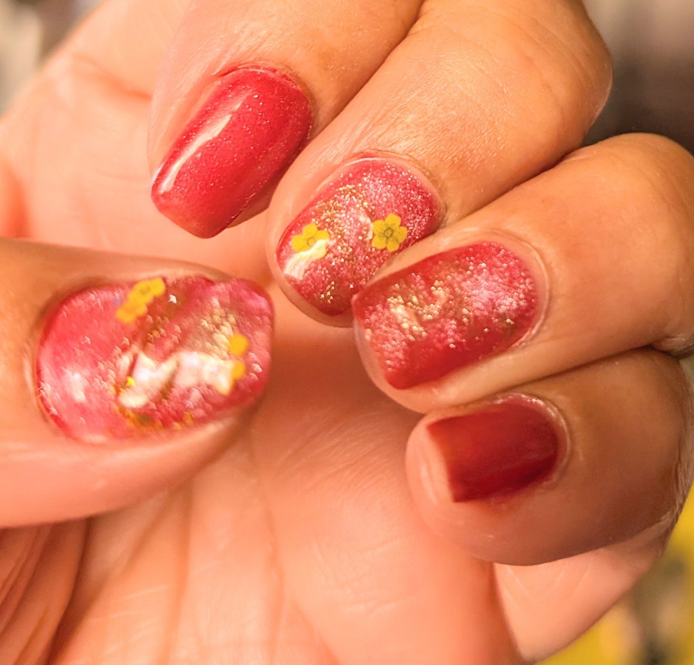 ネイルアートシール/DAISO/ネイルシールを使ったクチコミ(1枚目)