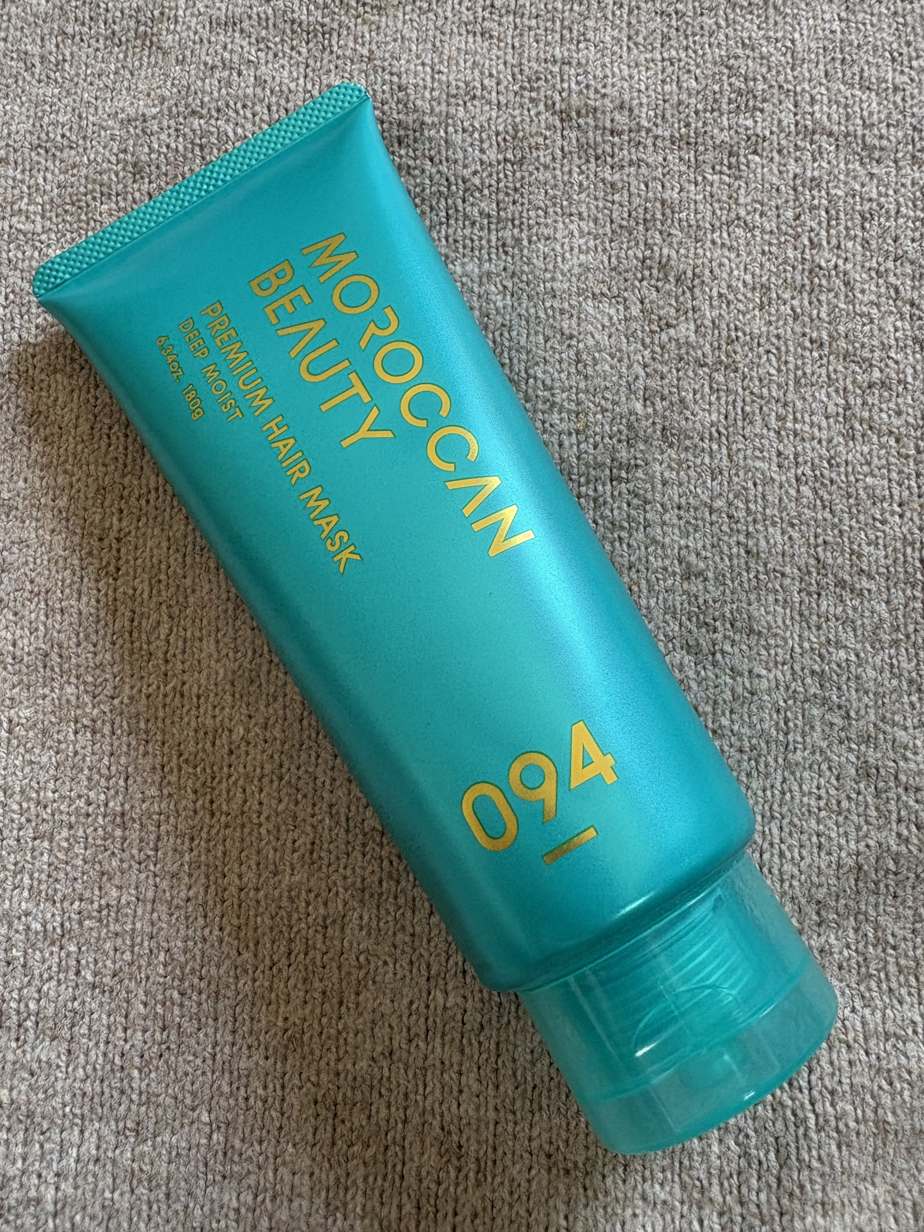 ディープモイスト プレミアム ヘアマスク/モロッカンビューティ/洗い流すヘアトリートメントを使ったクチコミ（1枚目）