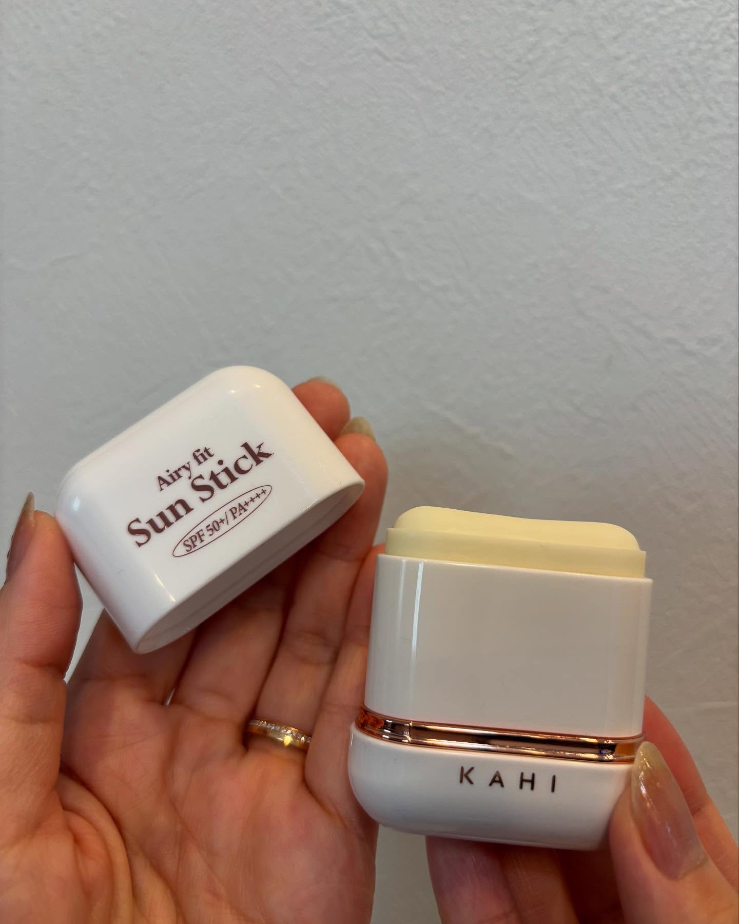 エアリーフィットサンスティック/KAHI/日焼け止めスティックを使ったクチコミ（3枚目）