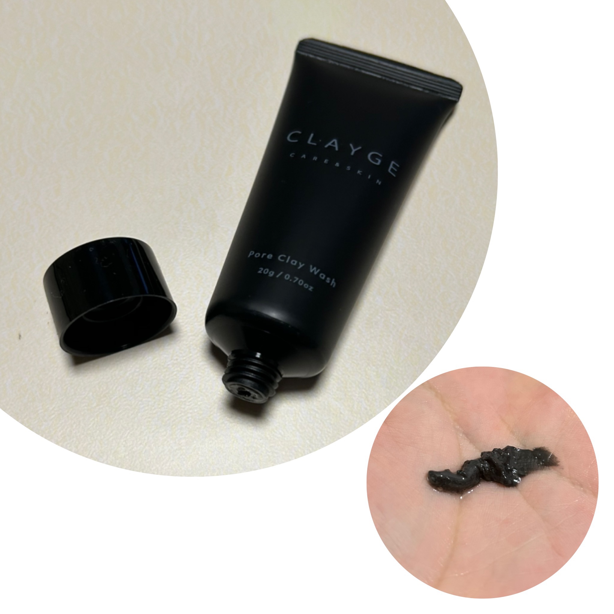 ポアクレイウォッシュ/CLAYGE/洗顔フォームを使ったクチコミ（2枚目）