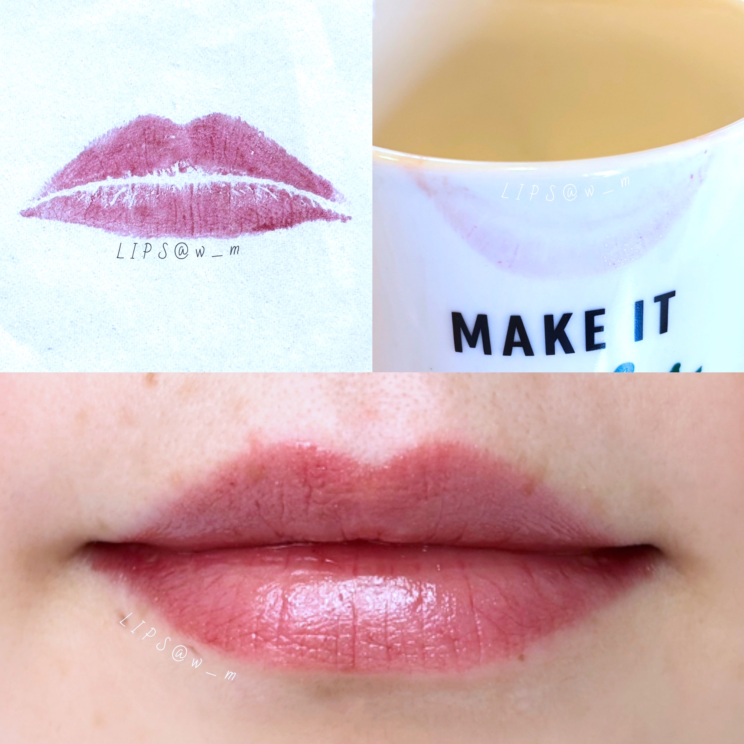 ブレンドベリー リップバルーン 008 うるわしプラムブラウン/BLEND BERRY/口紅を使ったクチコミ（3枚目）