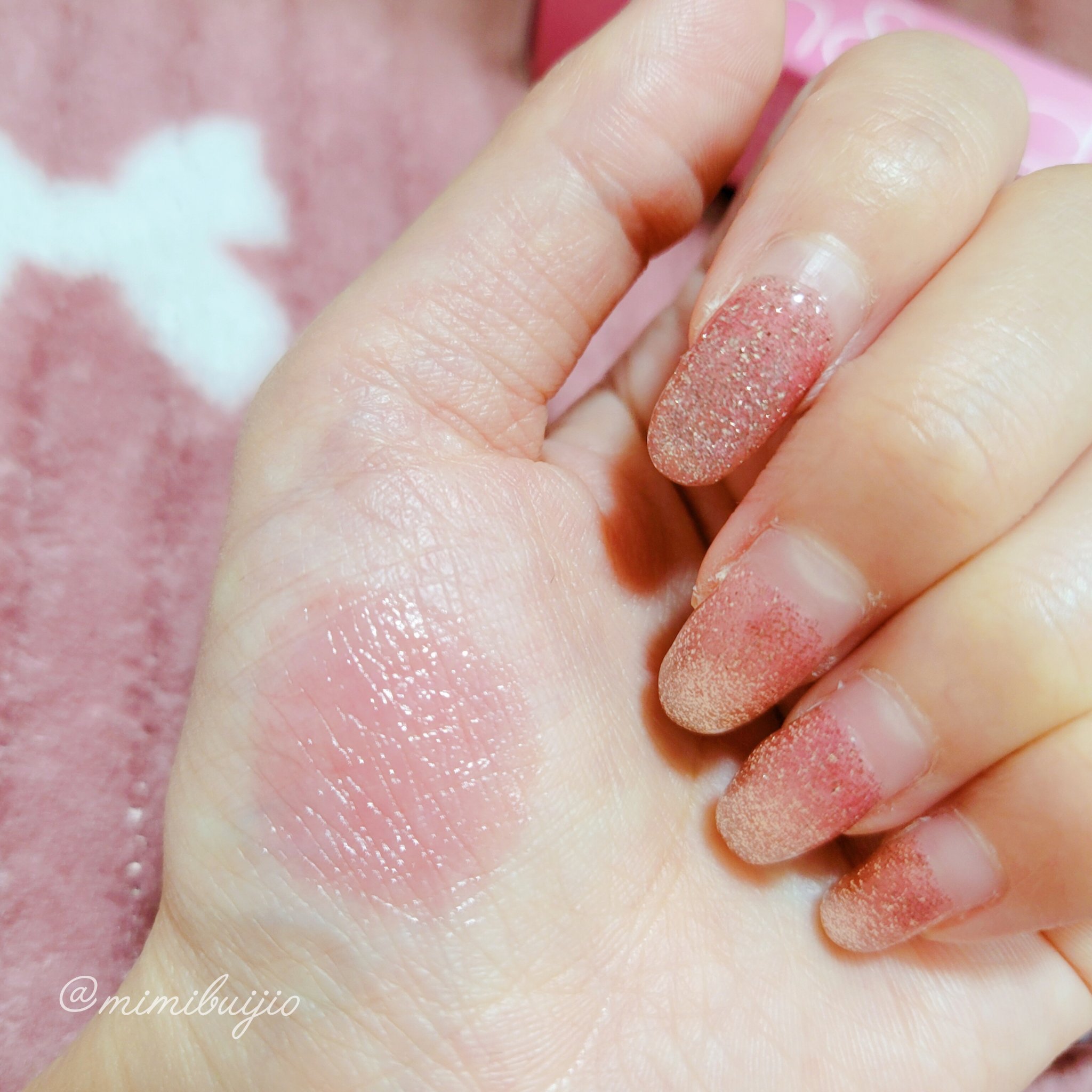 ザ ジューシーラスティングティント/rom&amp;nd/リップティントを使ったクチコミ（3枚目）