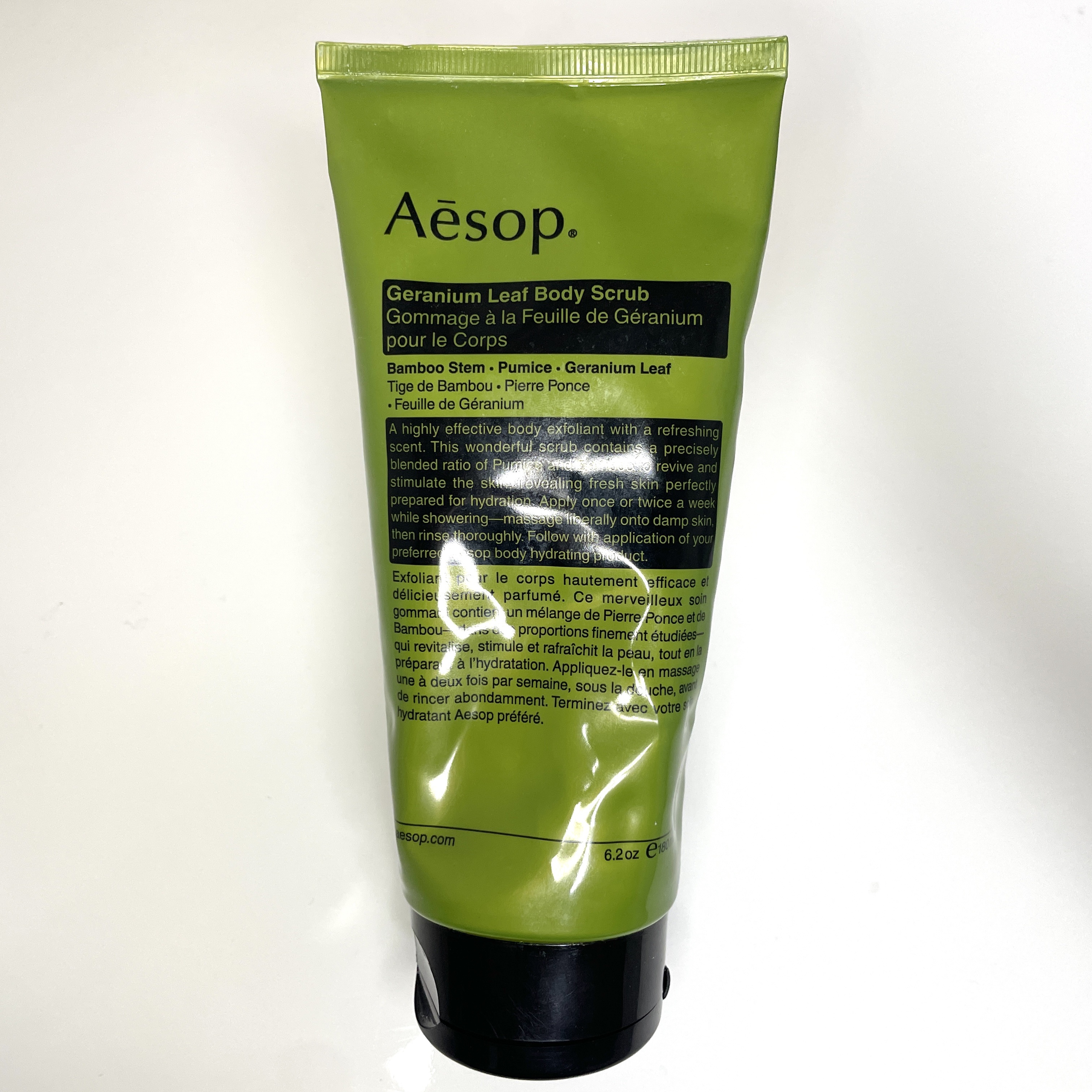 ゼラニウム ボディスクラブ/Aesop/ボディスクラブを使ったクチコミ（2枚目）