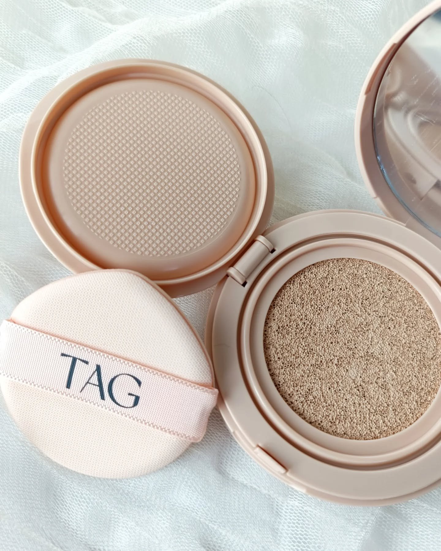 ベルベットカバークッション/TAG/クッションファンデーションを使ったクチコミ（2枚目）