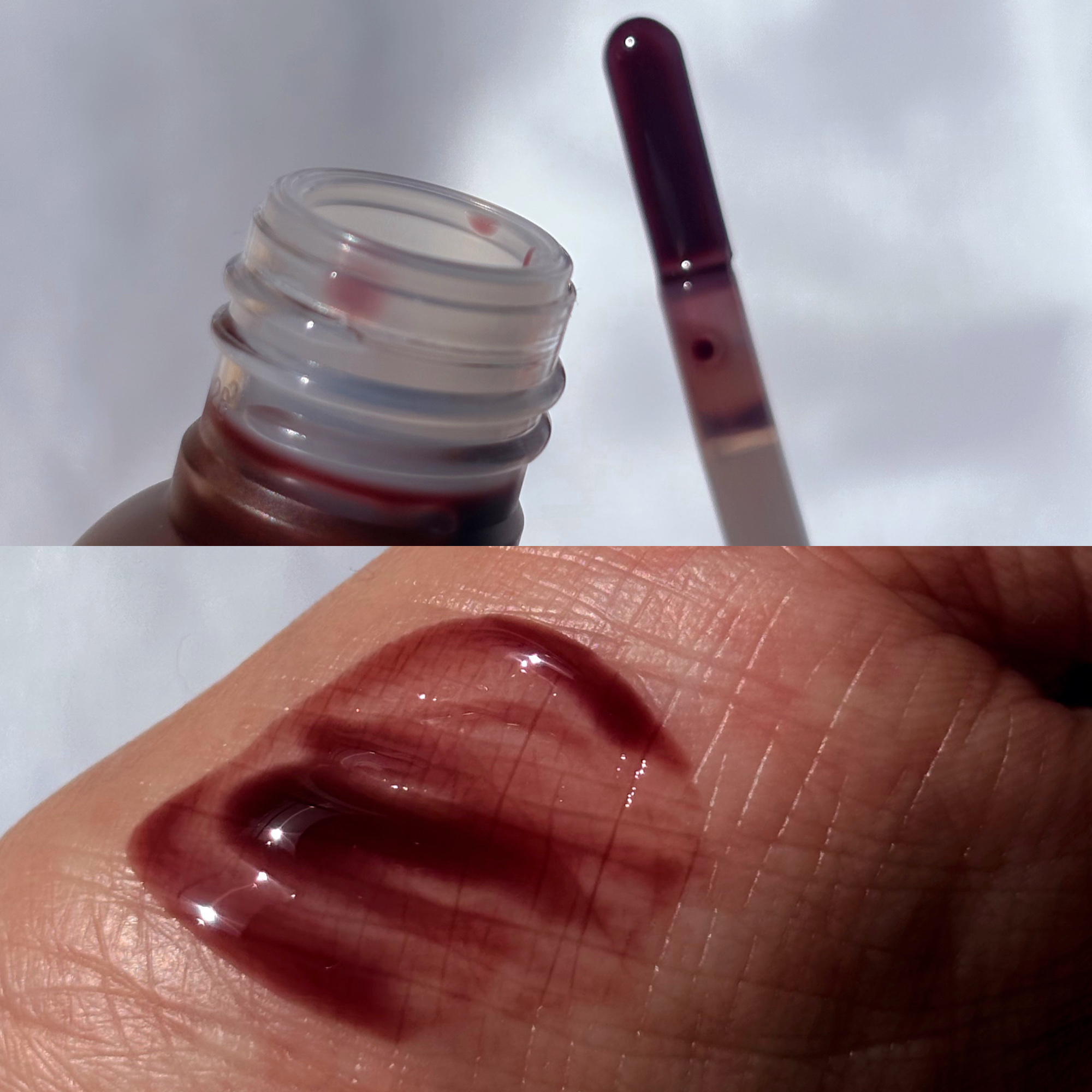 ジューシーベリープランピングリップオイル/TOCOBO/リップグロスを使ったクチコミ（2枚目）