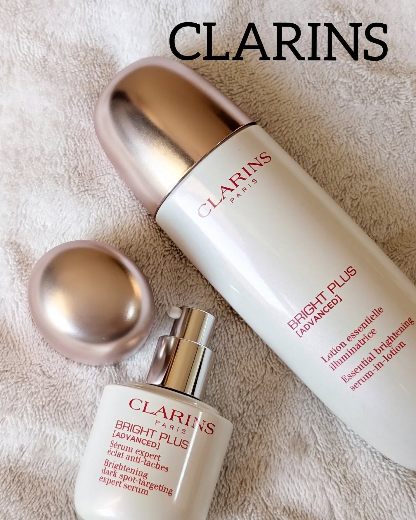 ブライトプラス ブライトニング DST セラム(医薬部外品)/CLARINS/美容液を使ったクチコミ(5枚目)