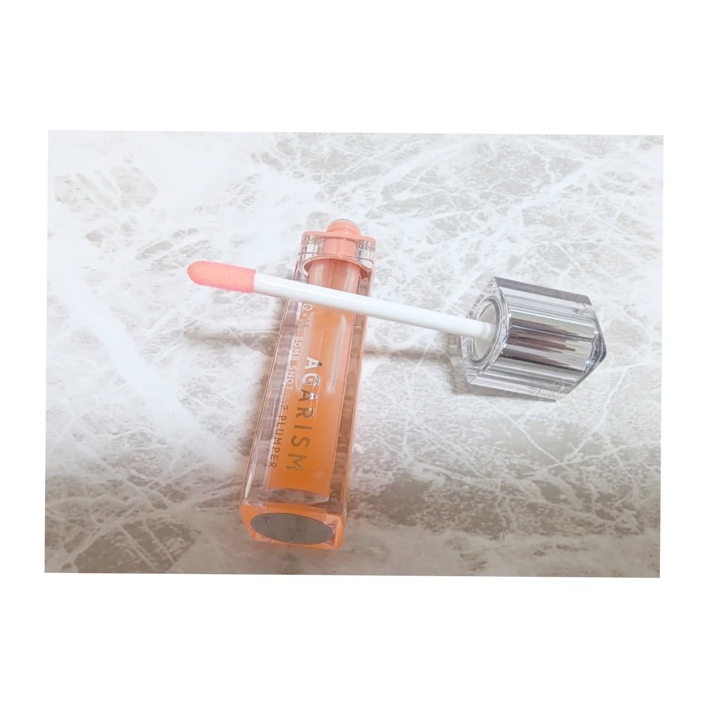 キューミ―ボムショットリッププランパー/AGARISM/リッププランパーを使ったクチコミ（3枚目）