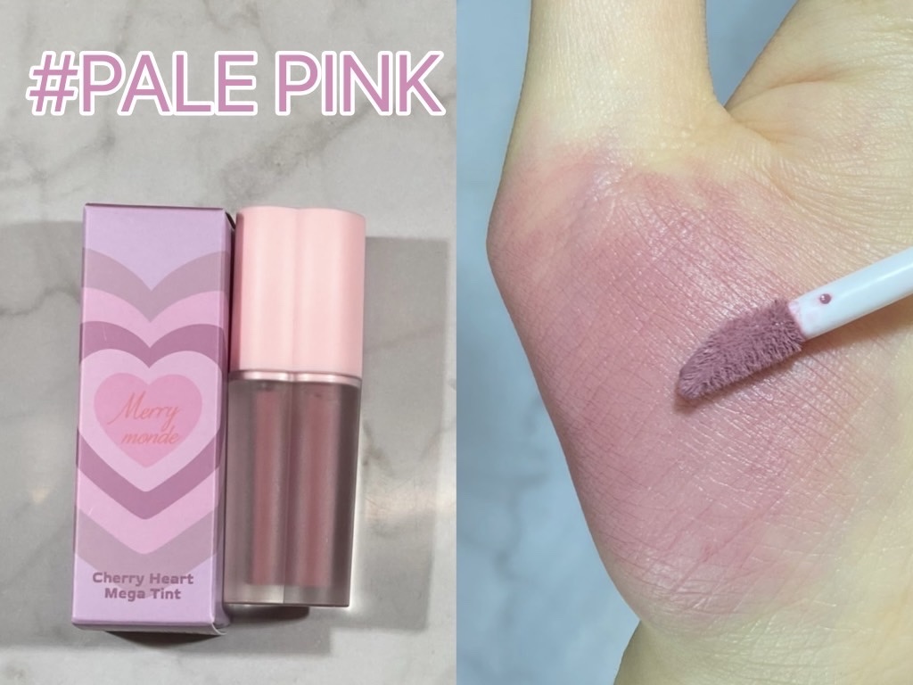 チェリーハート メガティント/Merrymonde/リップティントを使ったクチコミ（2枚目）