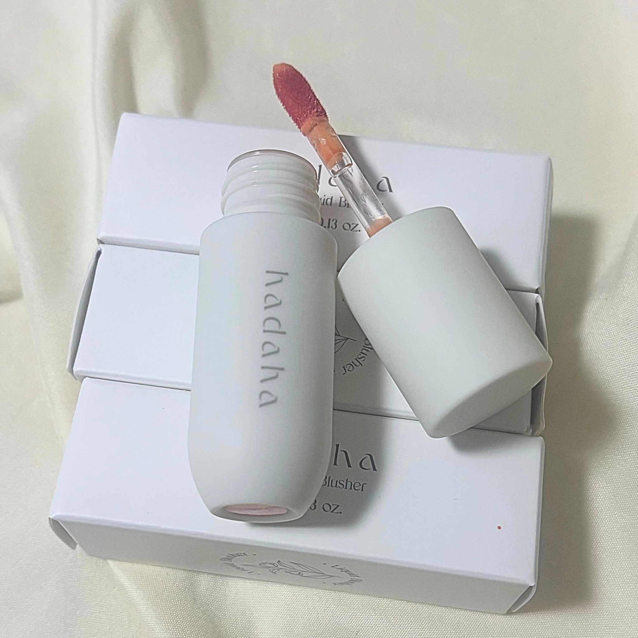 フルールリキッドチーク/hadaha/リキッドチークを使ったクチコミ（3枚目）