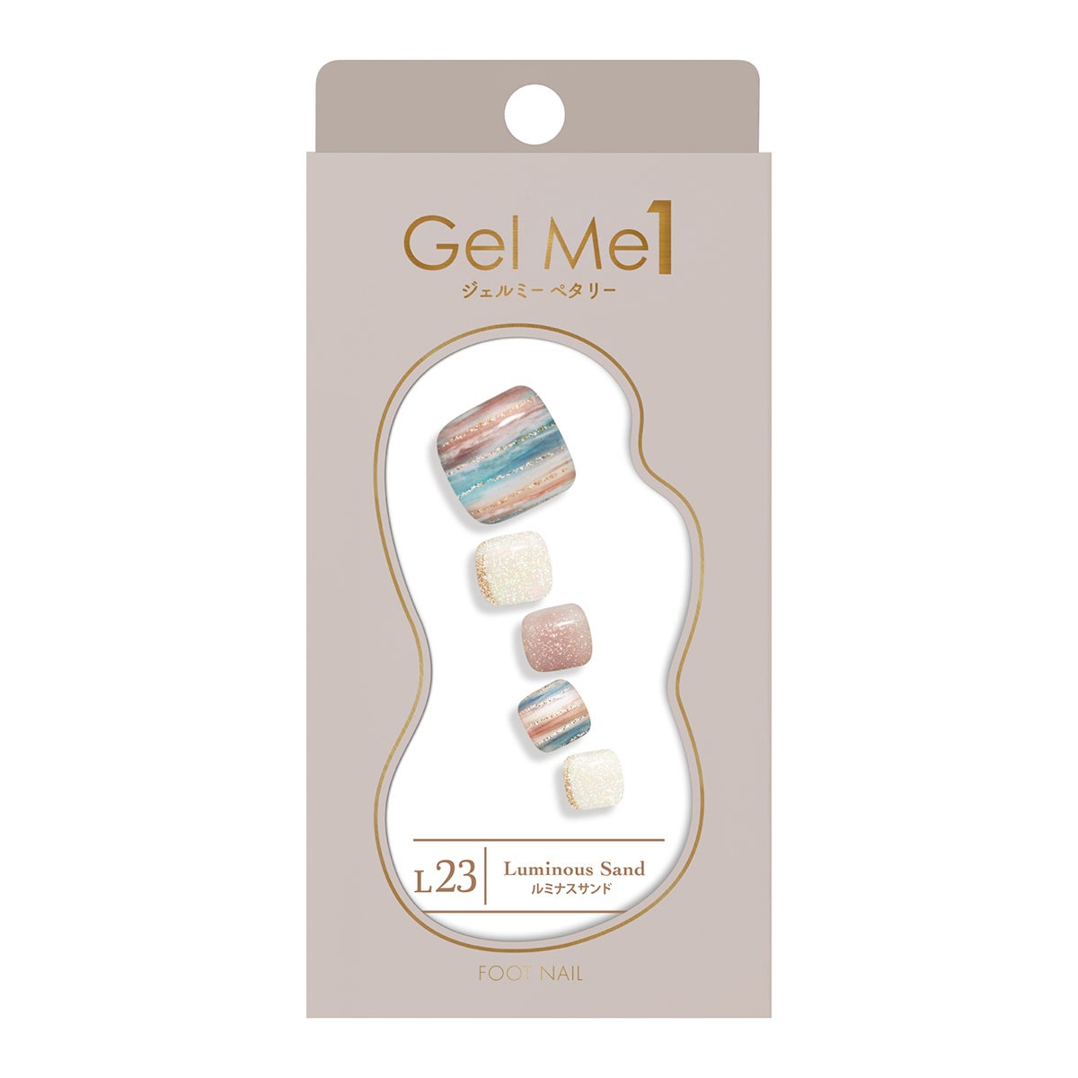 ジェルミーペタリー フット L23 Luminous Sand(ルミナスサンド)
