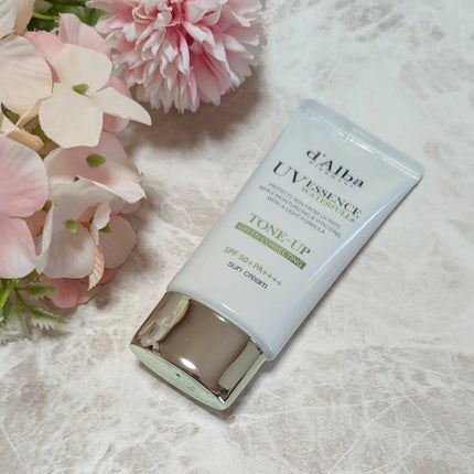 クリーンティーツリーリポソームトーンアップサンクリーム(グリーン)/ダルバ/日焼け止めクリームを使ったクチコミ(2枚目)