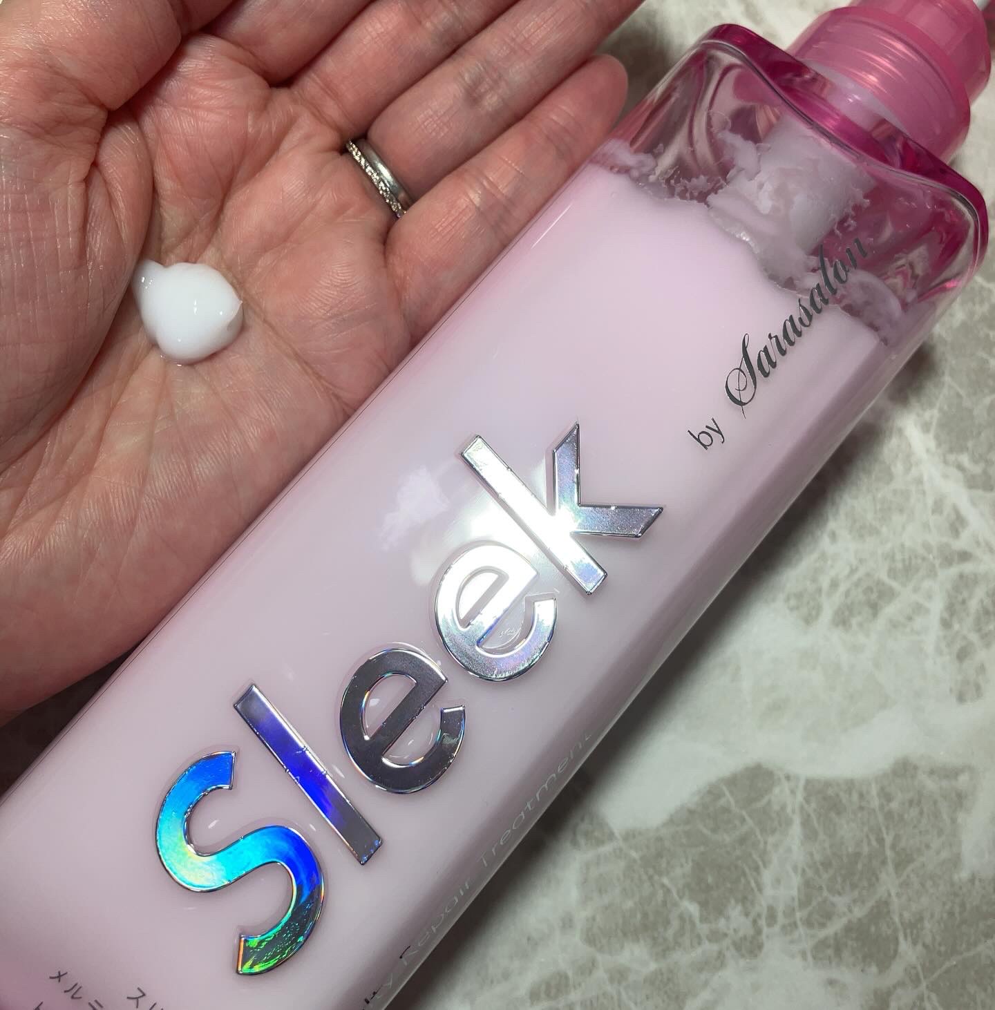 スリークバイサラサロン メルティリペア シャンプー/トリートメント/スリーク by サラサロン/市販シャンプーを使ったクチコミ（3枚目）