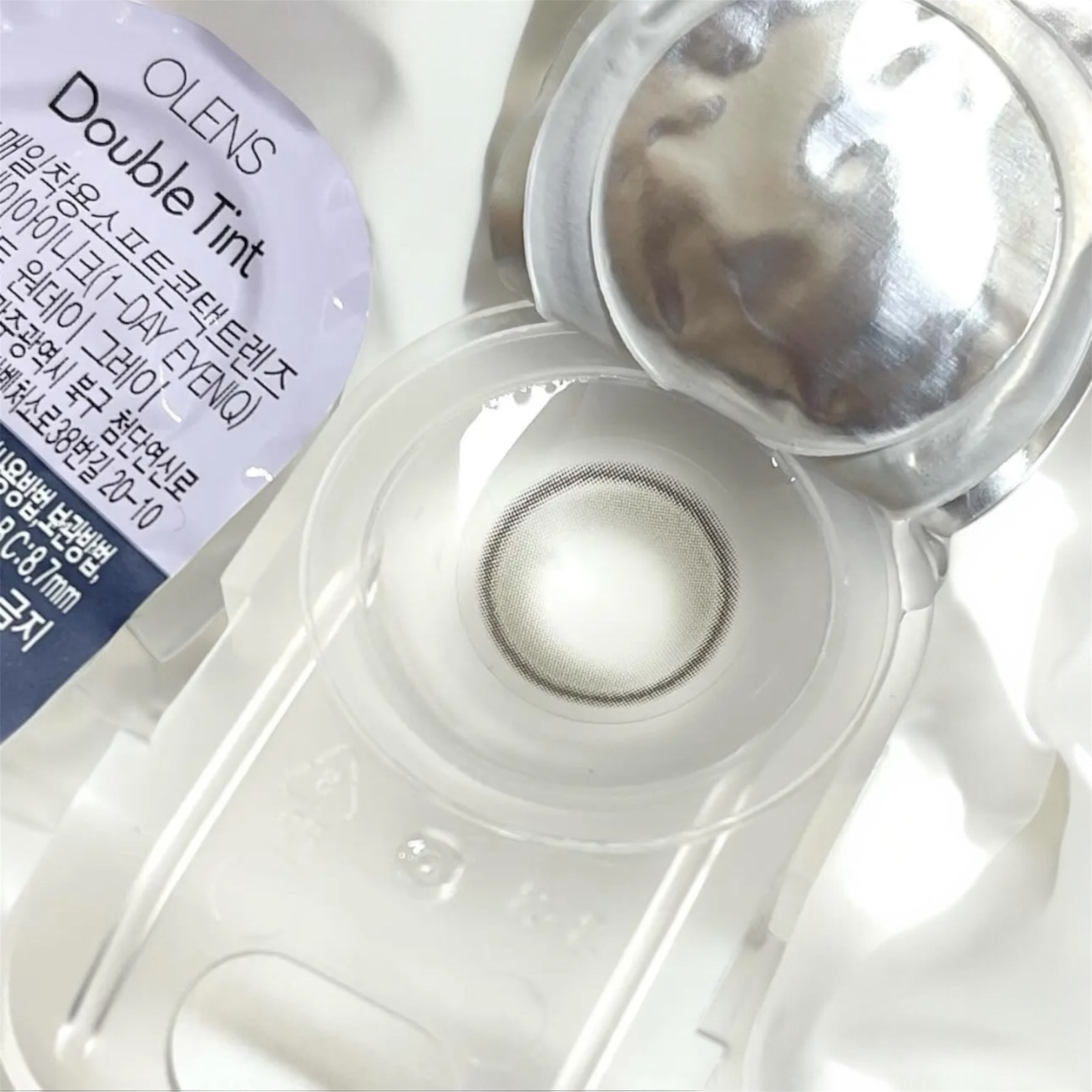 Double Tint 1day/OLENS/カラーコンタクトレンズを使ったクチコミ（2枚目）