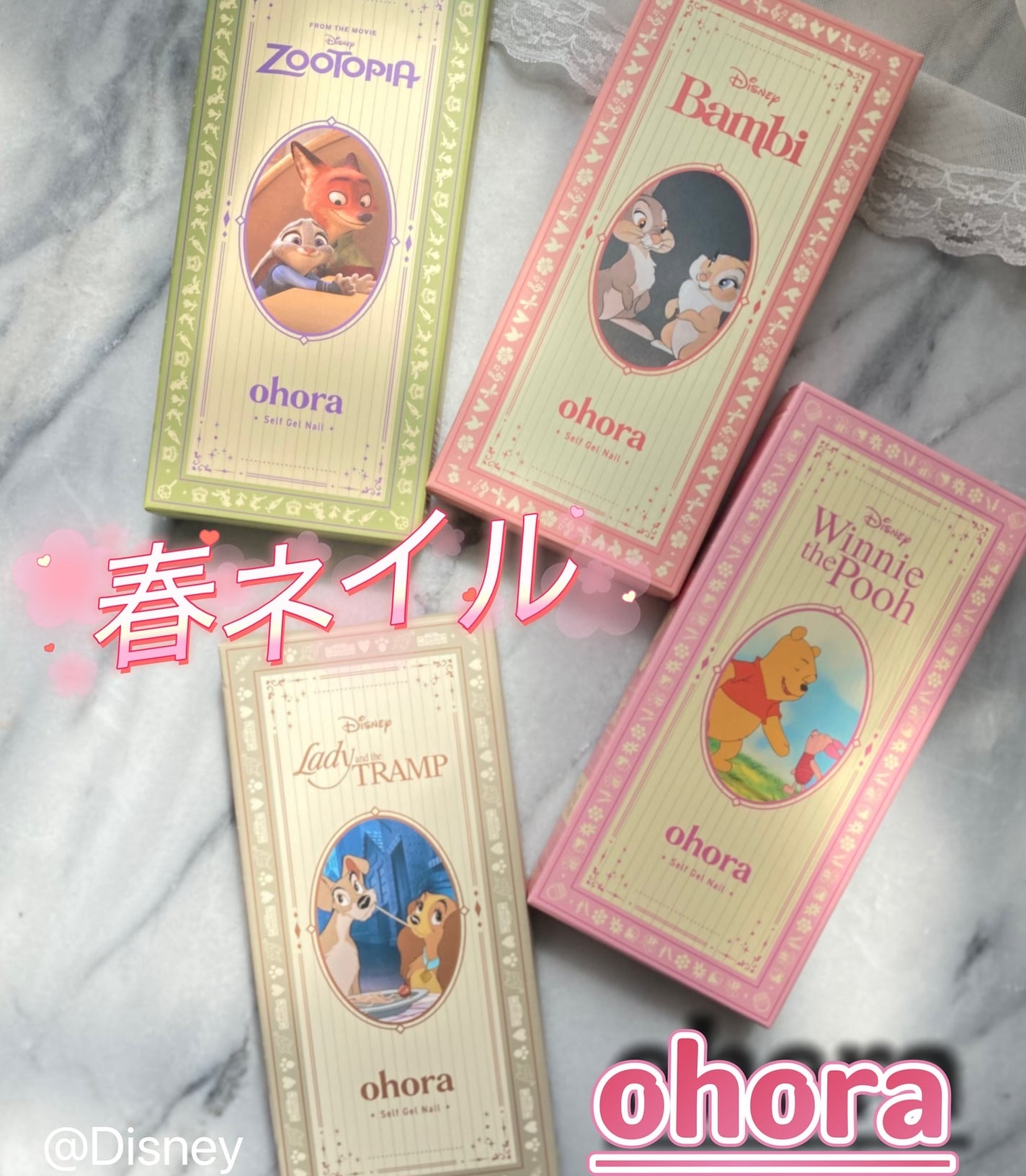 セミキュアジェルネイル(ハンド)/ohora/ネイルシールを使ったクチコミ(1枚目)