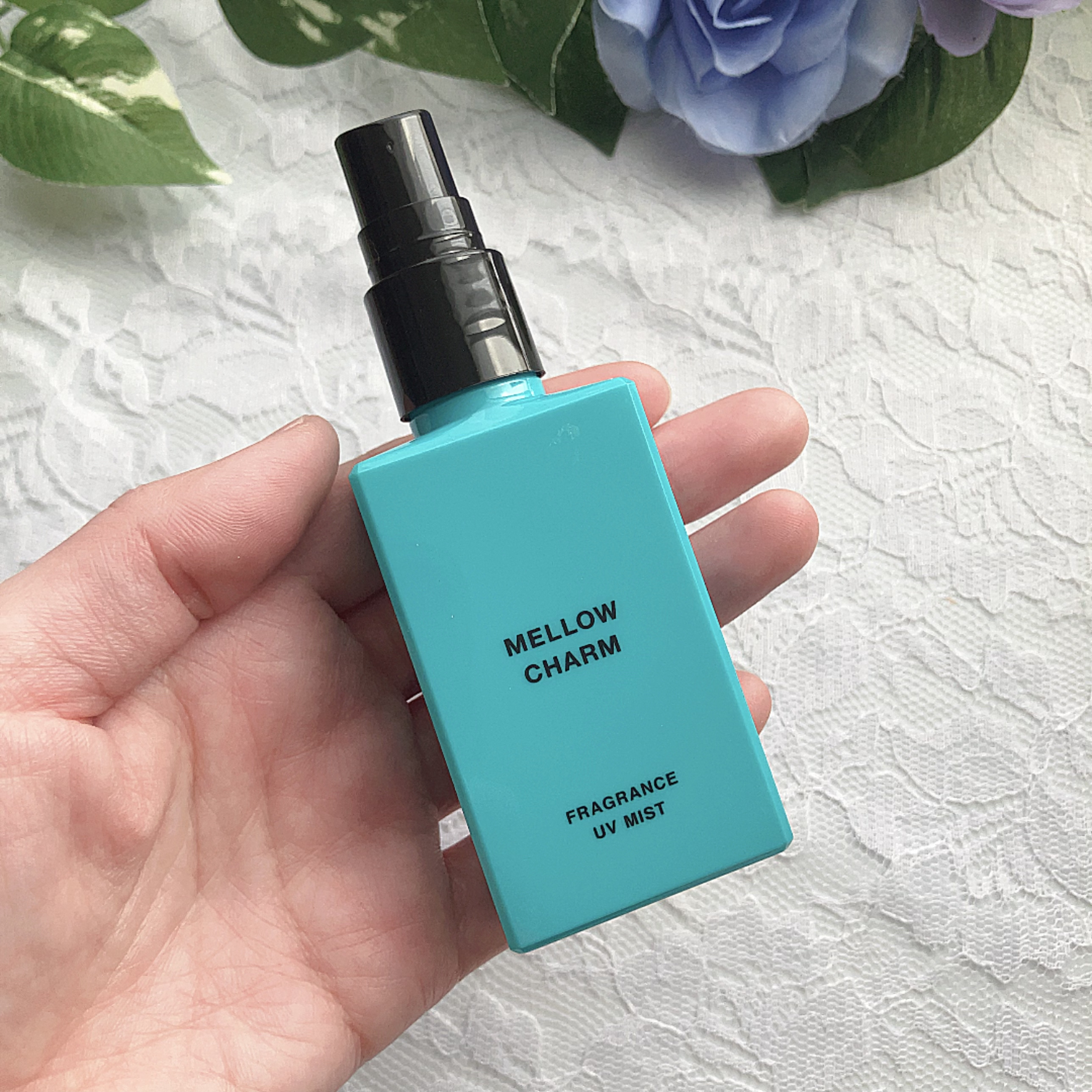 メロウチャーム フレグランスUVミスト エレガントブルーローズ/MELLOW CHARM/香水(その他)を使ったクチコミ（2枚目）
