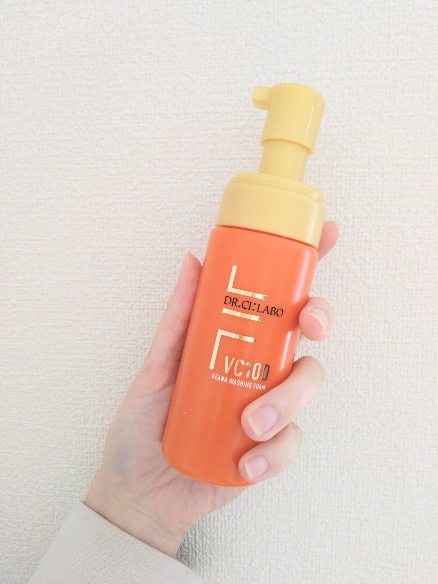 ゆー♡フォロバしますのクチコミ「#使い切りスキンケア

ドクターシーラボⓇ
VC100 KEANAウォッシングフォーム

泡で.....」（2枚目）