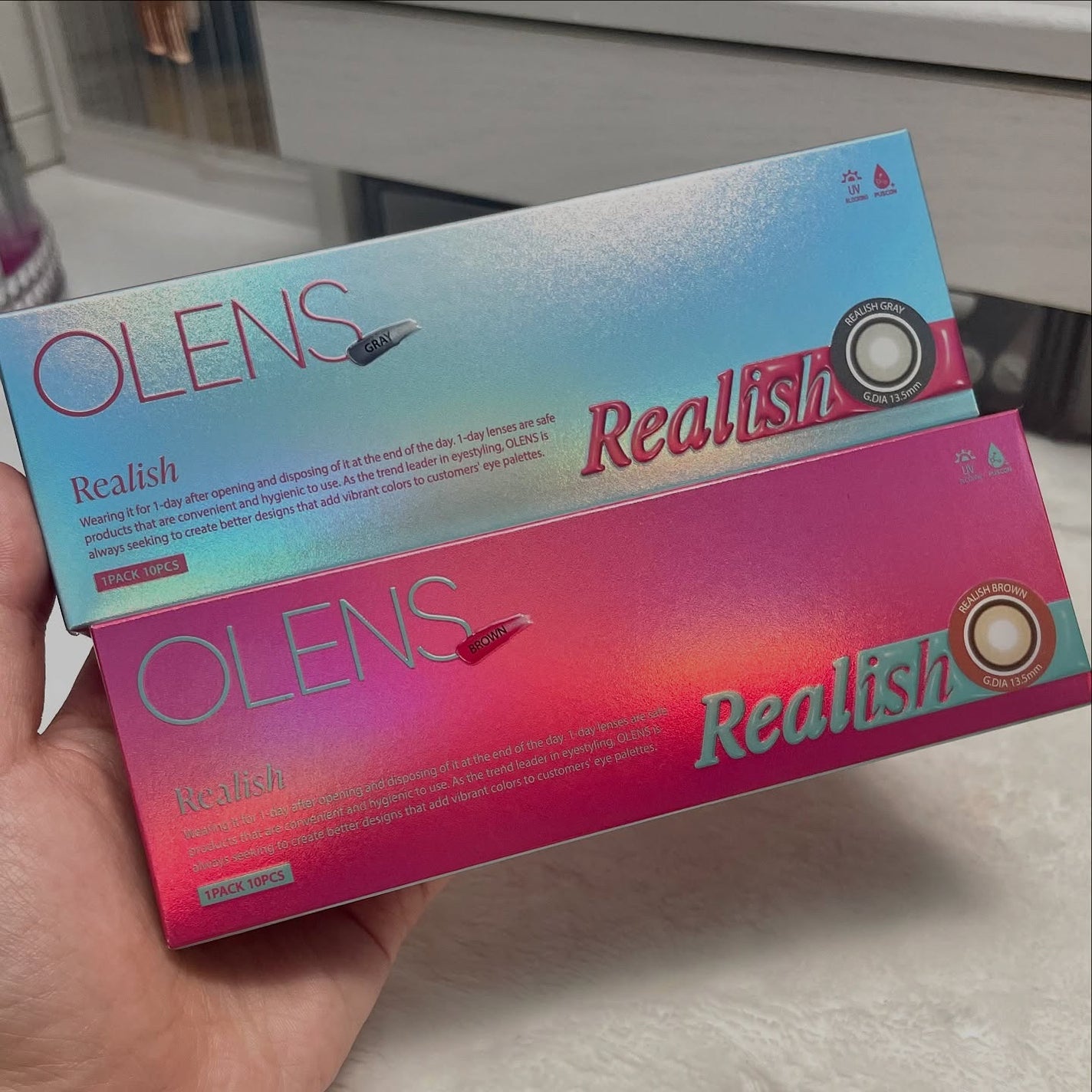 Real Ring 1day/OLENS/ワンデー(1DAY)カラコンを使ったクチコミ(8枚目)