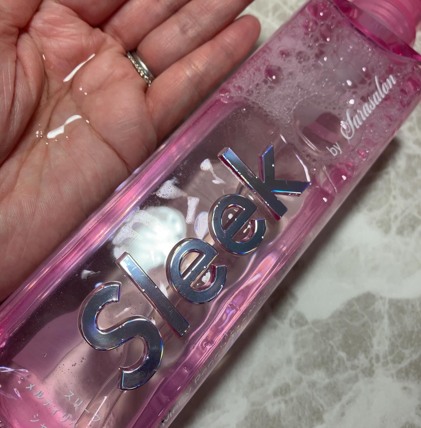 スリークバイサラサロン メルティリペア シャンプー/トリートメント/スリーク by サラサロン/市販シャンプーを使ったクチコミ（2枚目）