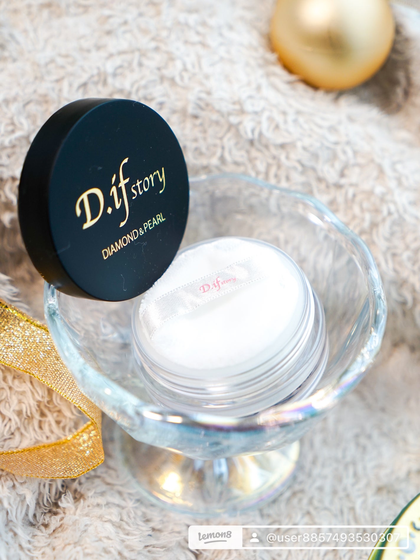 シャイニーパウダー/D.if story(ディフ ストーリー)/ルースパウダーを使ったクチコミ(2枚目)