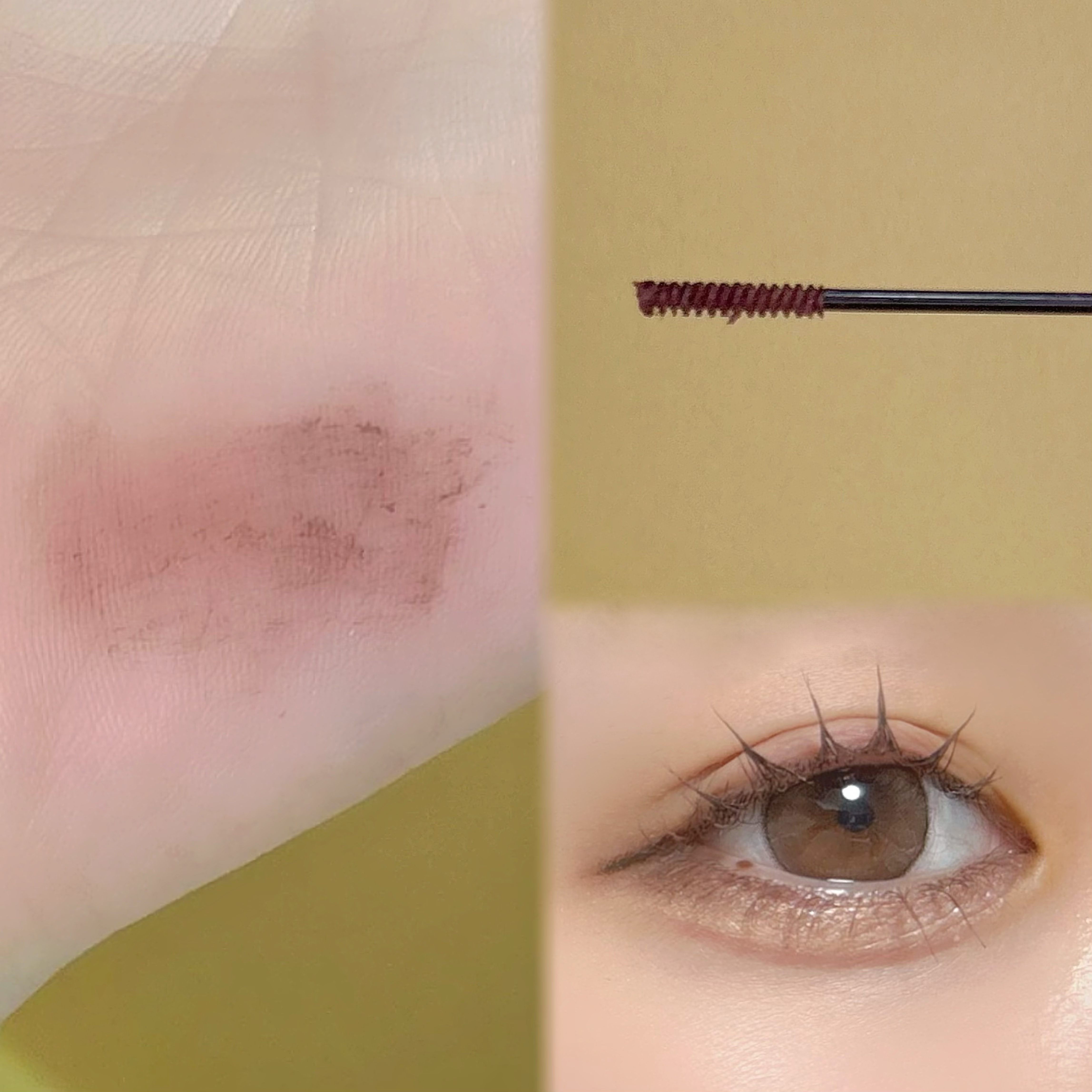 ミラーラッシュマスカラ/KIREI FACTORY/マスカラを使ったクチコミ（2枚目）