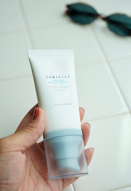 ヒアルーシカ ウォーターフィット サンセラム/SKIN1004/日焼け止めローションを使ったクチコミ(2枚目)