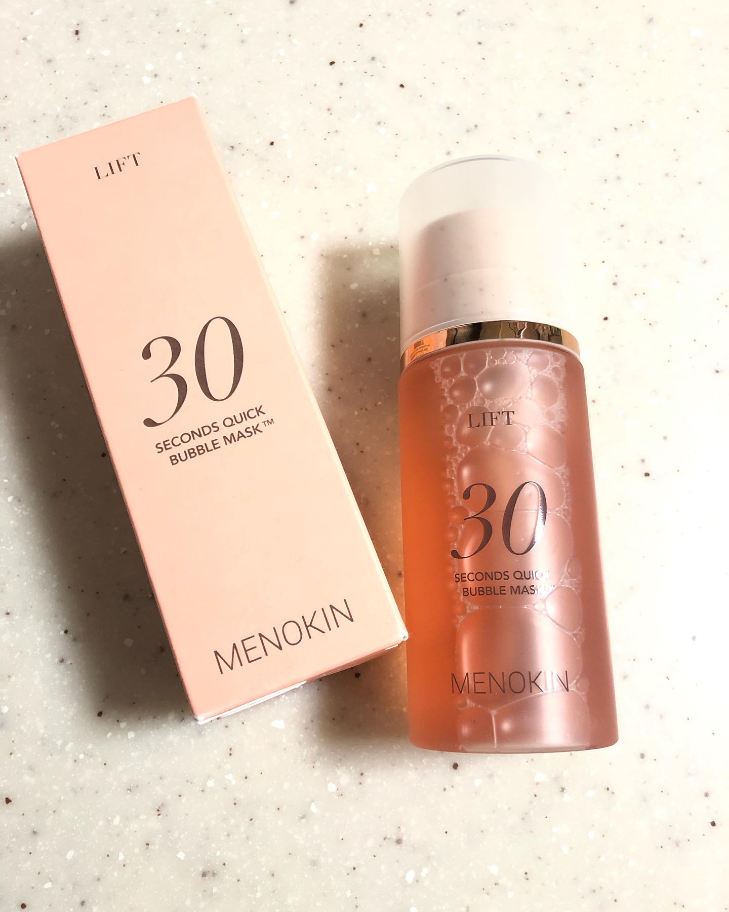 30秒クイックバブルマスク95ml リフト/MENOKIN/シートマスク・パックを使ったクチコミ（1枚目）