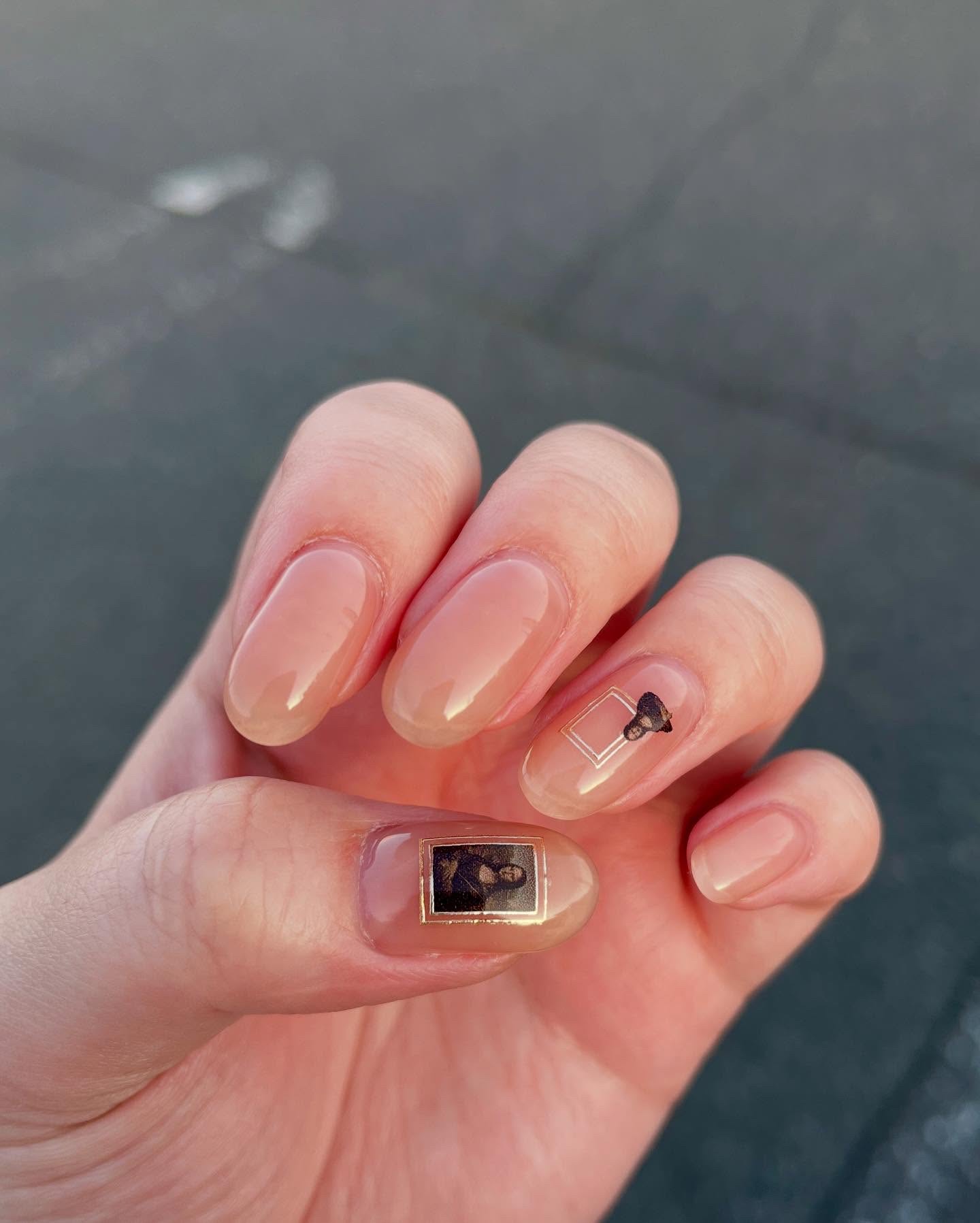 ジェルネイルDA 24 シアーピンクベージュ/IDATE/ジェルネイルを使ったクチコミ（1枚目）