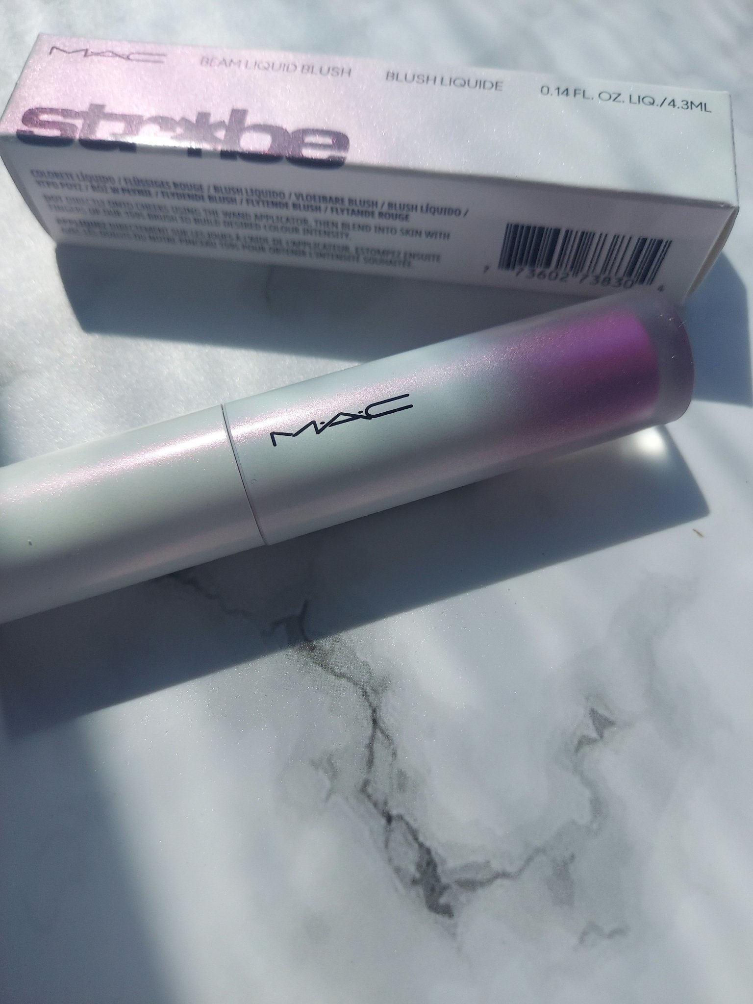 ストロボ ビーム リキッド ブラッシュ/M・A・C/リキッドチークを使ったクチコミ（1枚目）