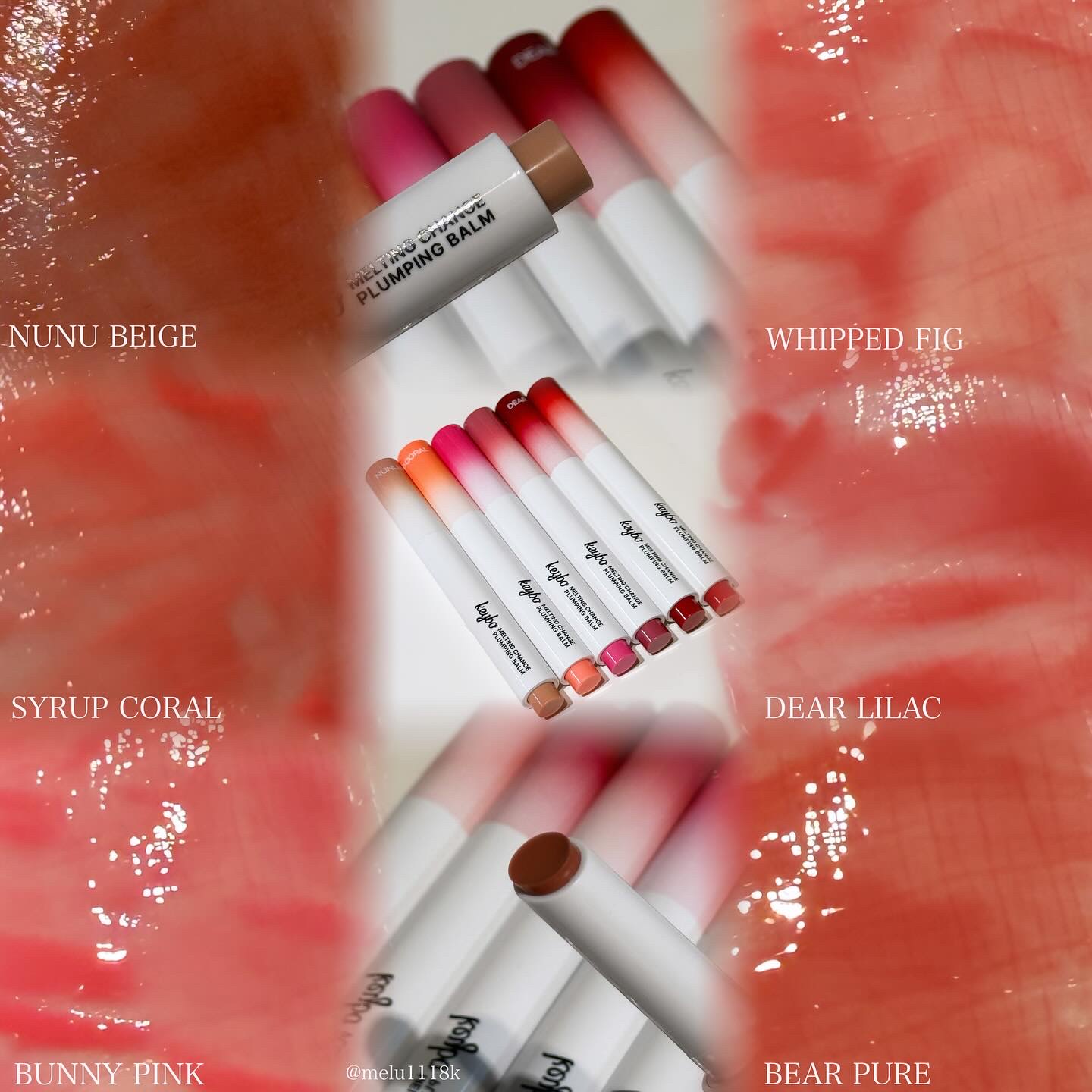 MELTING CHANGE PLUMPING BALM/keybo/口紅を使ったクチコミ（3枚目）