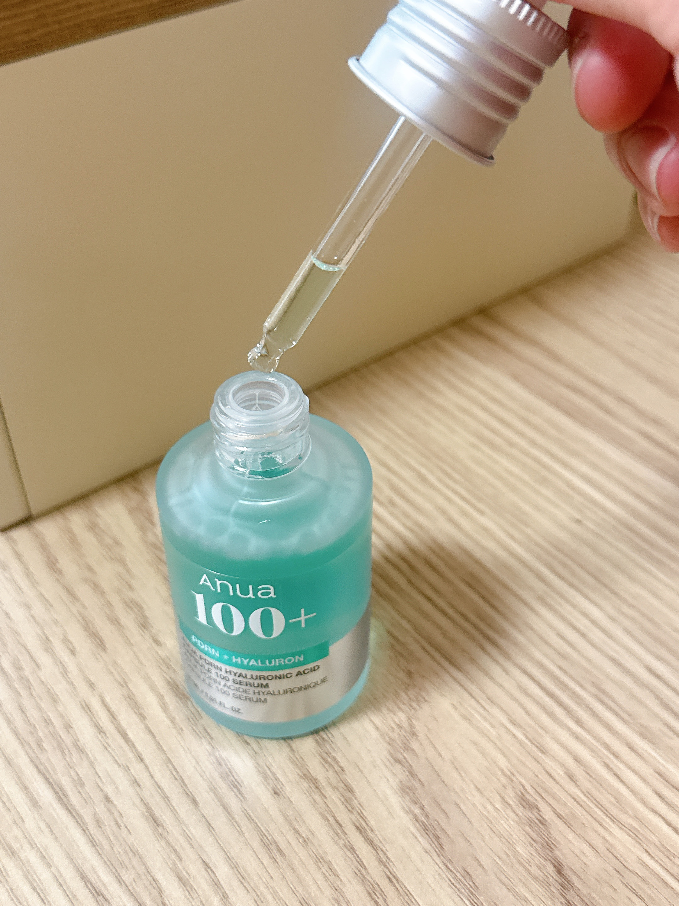 PDRNヒアルロン酸カプセル100セラム/Anua/美容液を使ったクチコミ（2枚目）