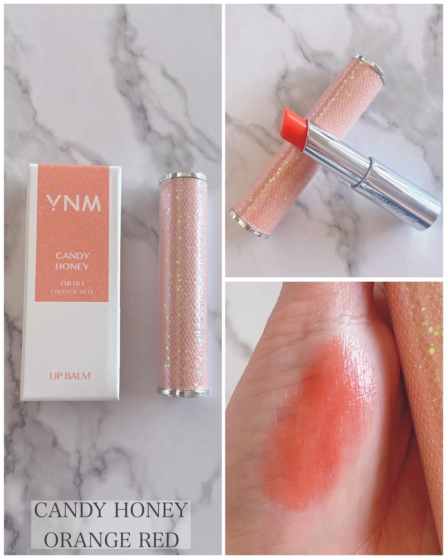 YNM レインボーハニーリップバーム/YNM/リップバームを使ったクチコミ(5枚目)