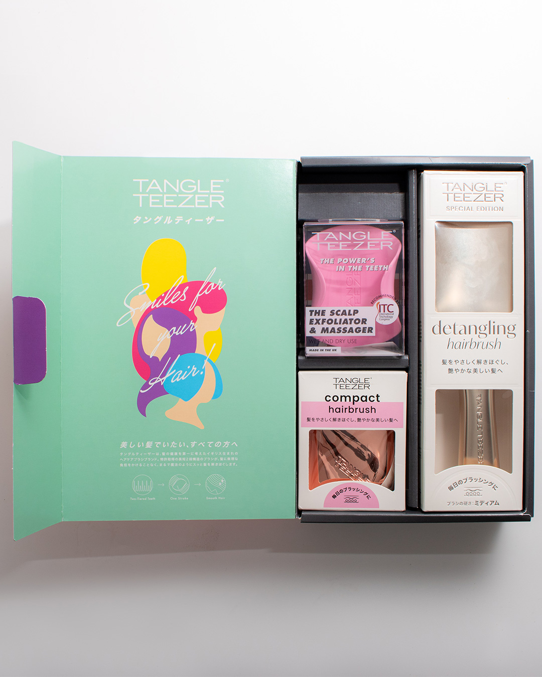 TANGLE TEEZER タングルティーザー 母の日限定 プレミアムギフトボックスセット 3点セット