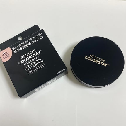 レブロン カラーステイ ロングウェア UV クッション ファンデーション/REVLON/クッションファンデーションを使ったクチコミ(1枚目)