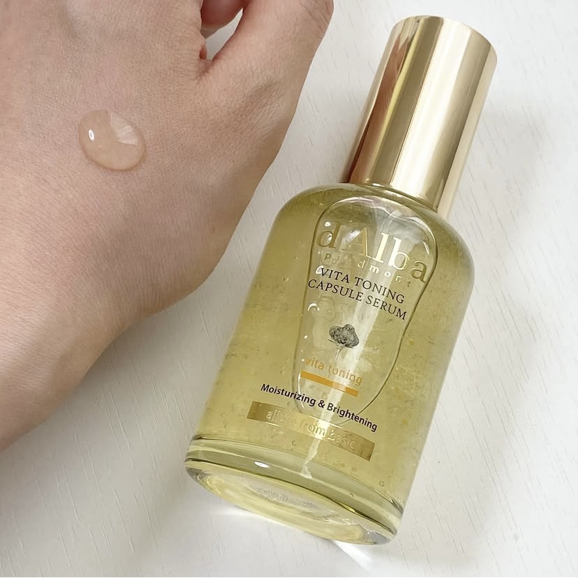 ビタトーニングカプセルセラム/ダルバ/美容液を使ったクチコミ（3枚目）