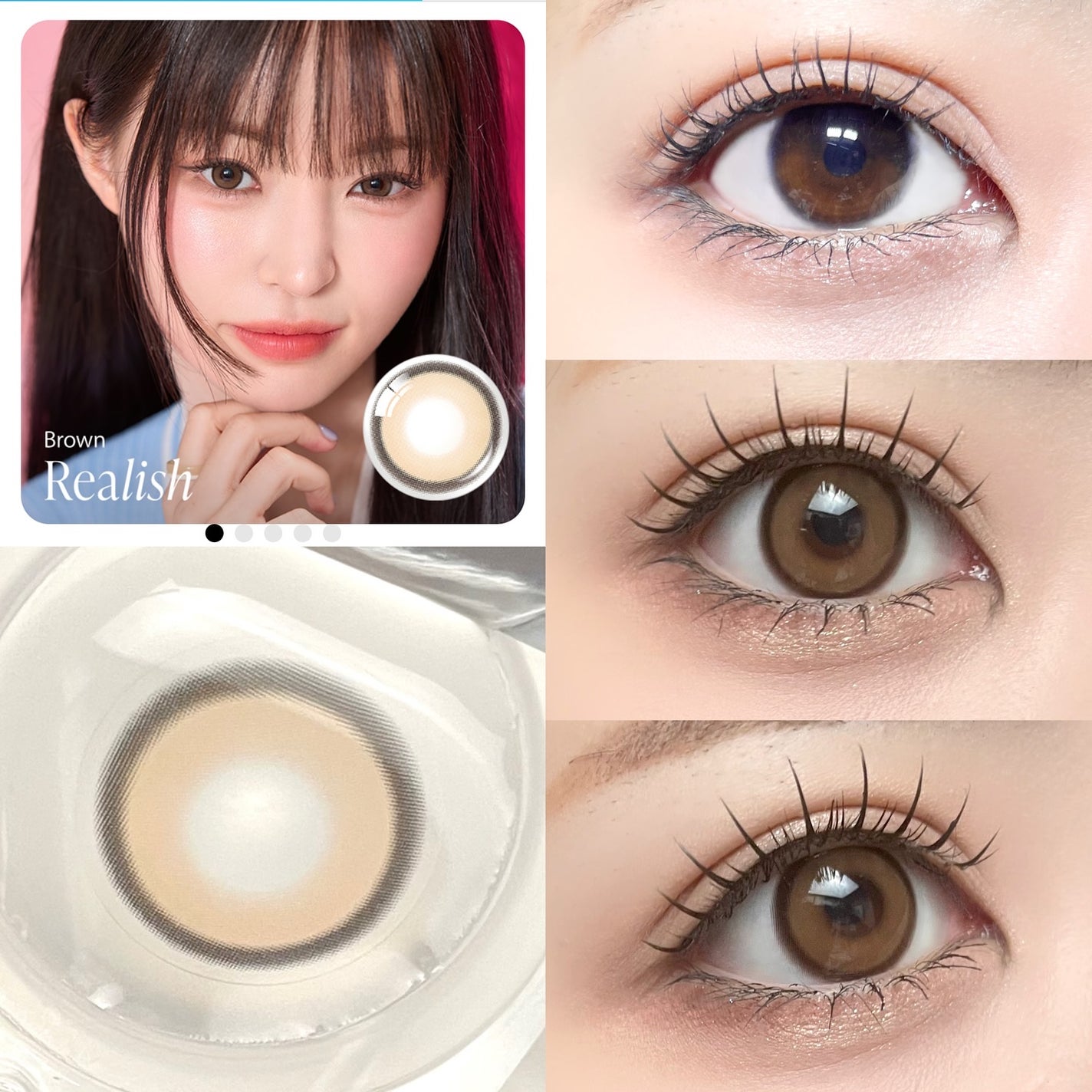 Real Ring 1day/OLENS/ワンデー(1DAY)カラコンを使ったクチコミ(4枚目)