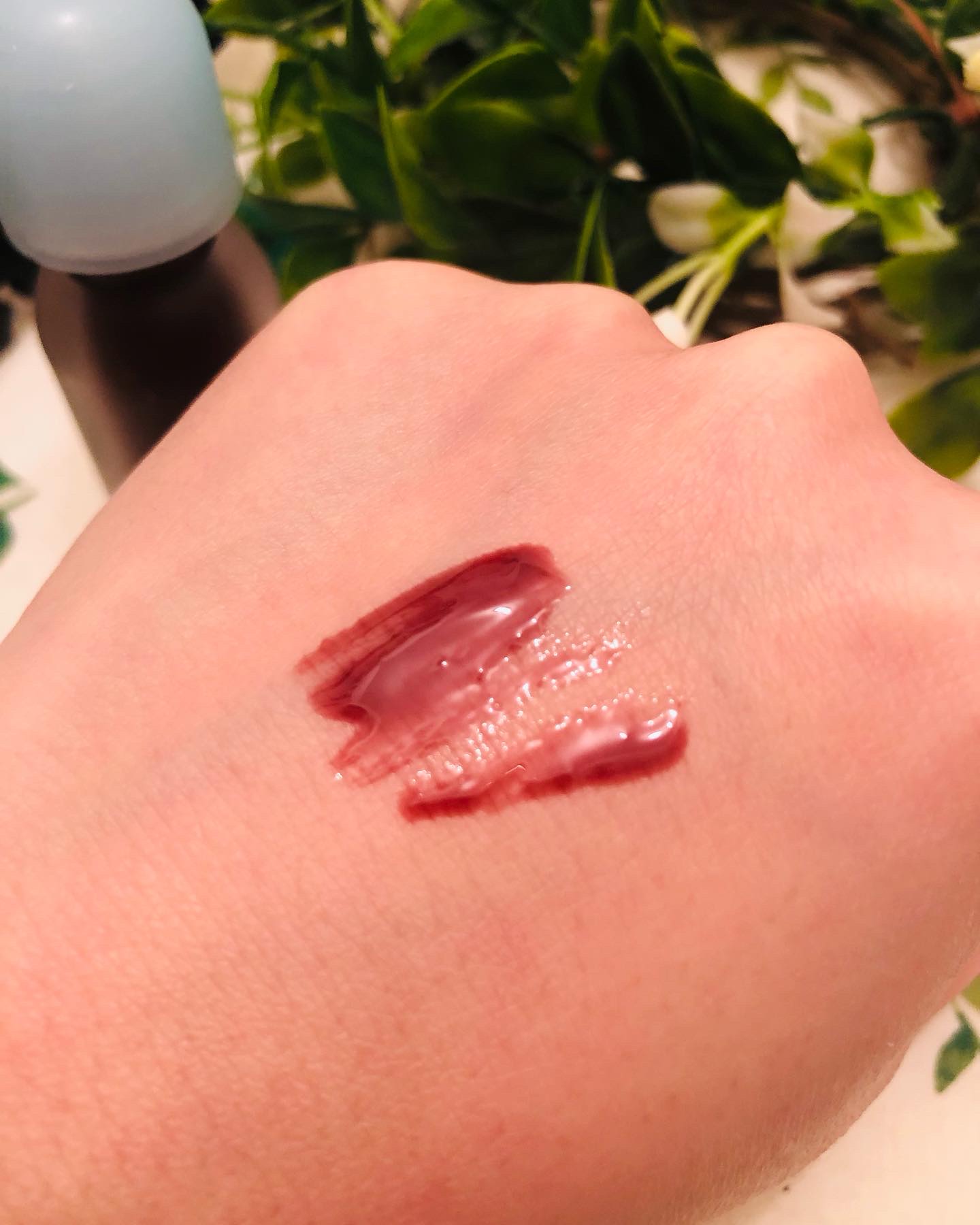 ジューシーベリープランピングリップオイル/TOCOBO/リップグロスを使ったクチコミ（3枚目）