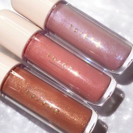 トーン ペタル ブルーミング グロス/to/one/リップグロスを使ったクチコミ(10枚目)